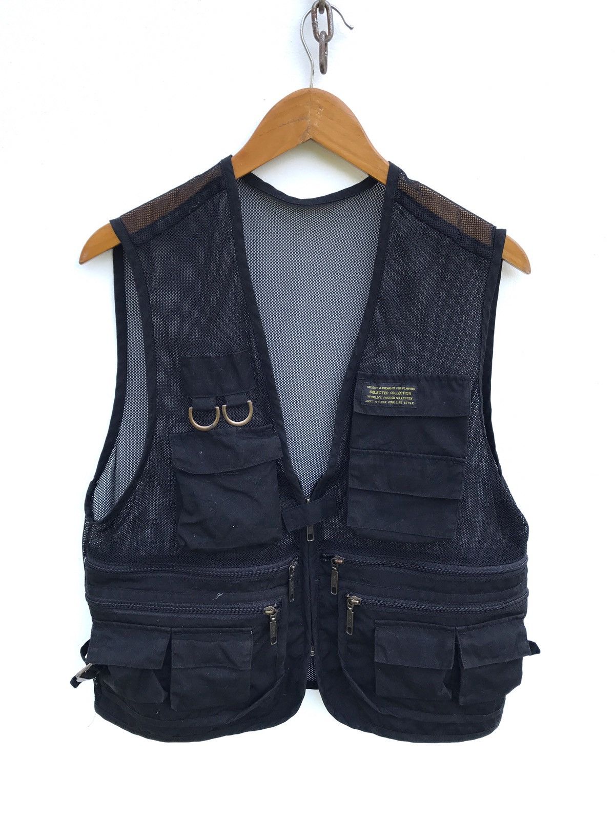 Streetwear Multipocket Tactical Vest Streetwear Fashion Fishing Vest