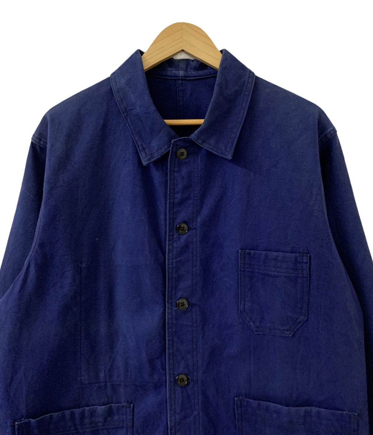 FrenchTrotters Vintage FRENCH Workwear Chore Button Jacket Size US M / EU 48-50 / 2 - 4 Thumbnail