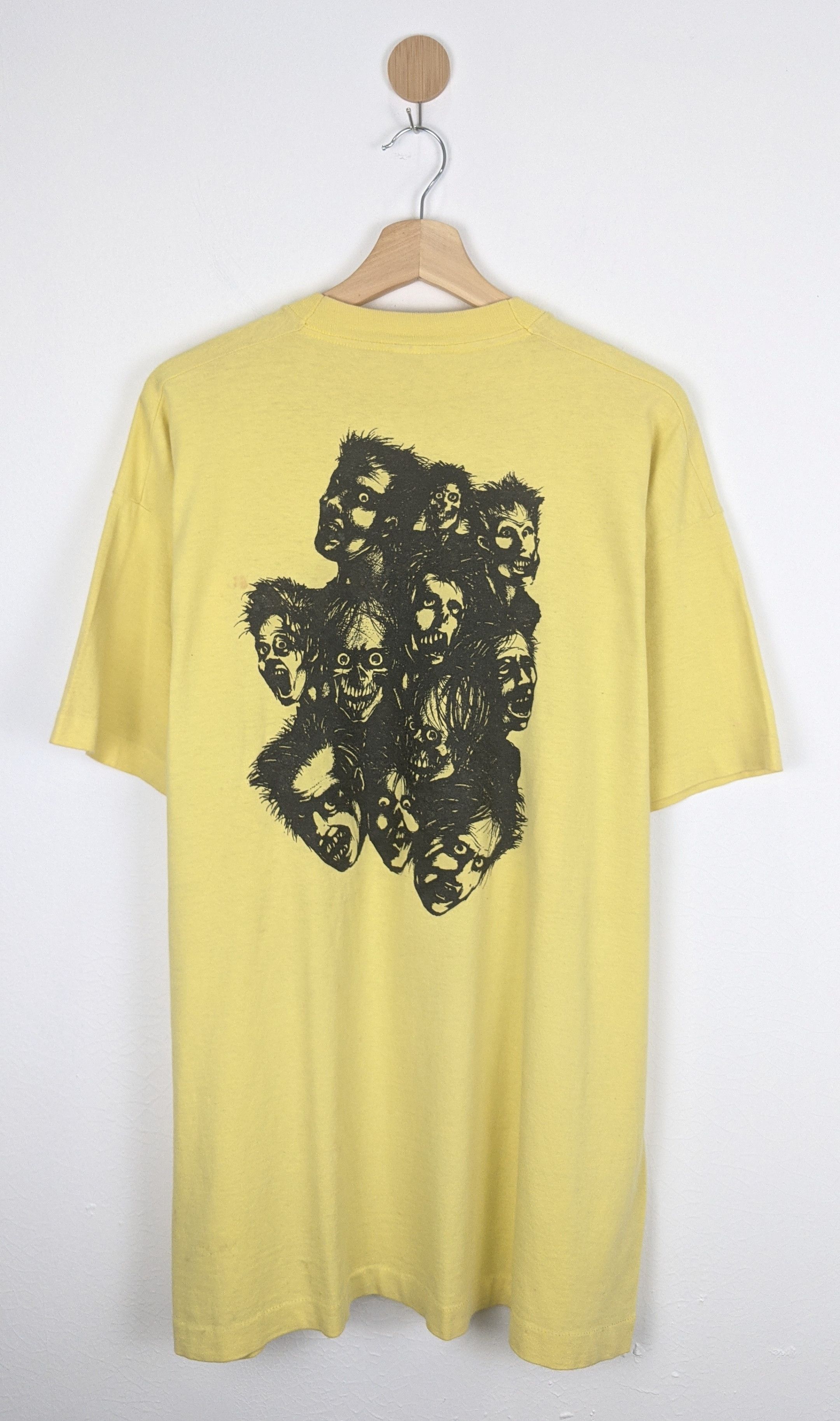 Vintage Vintage The Cramps Bad Music for Bad People 90s Shirt Size US XL / EU 56 / 4 - 2 Thumbnail
