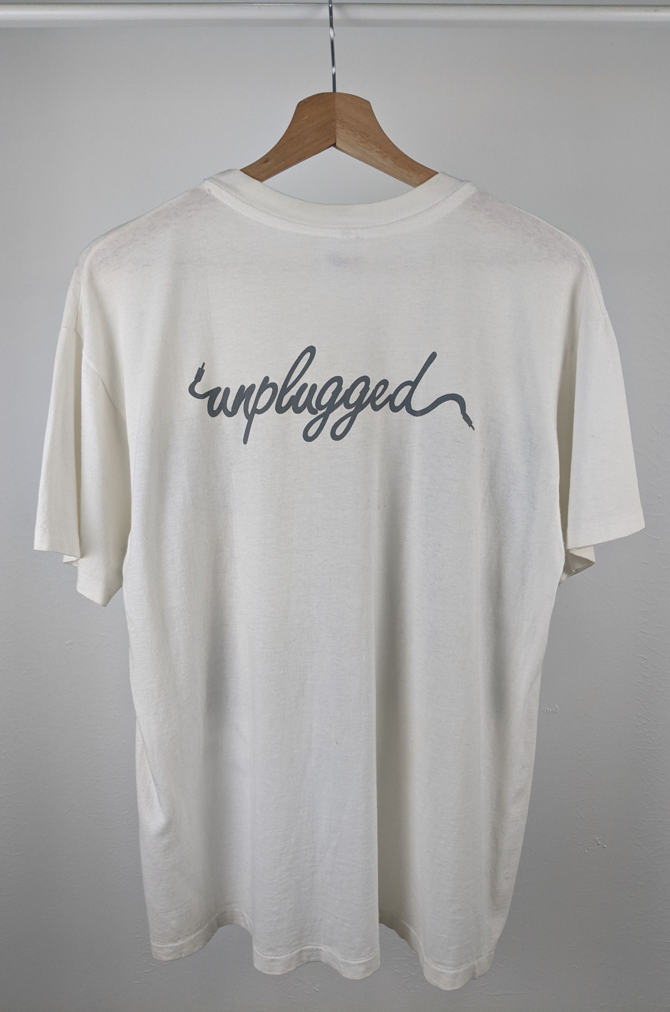 Band Tees Vintage 90s Eric Clapton Unplugged Shirt Size US L / EU 52-54 / 3 - 3 Thumbnail