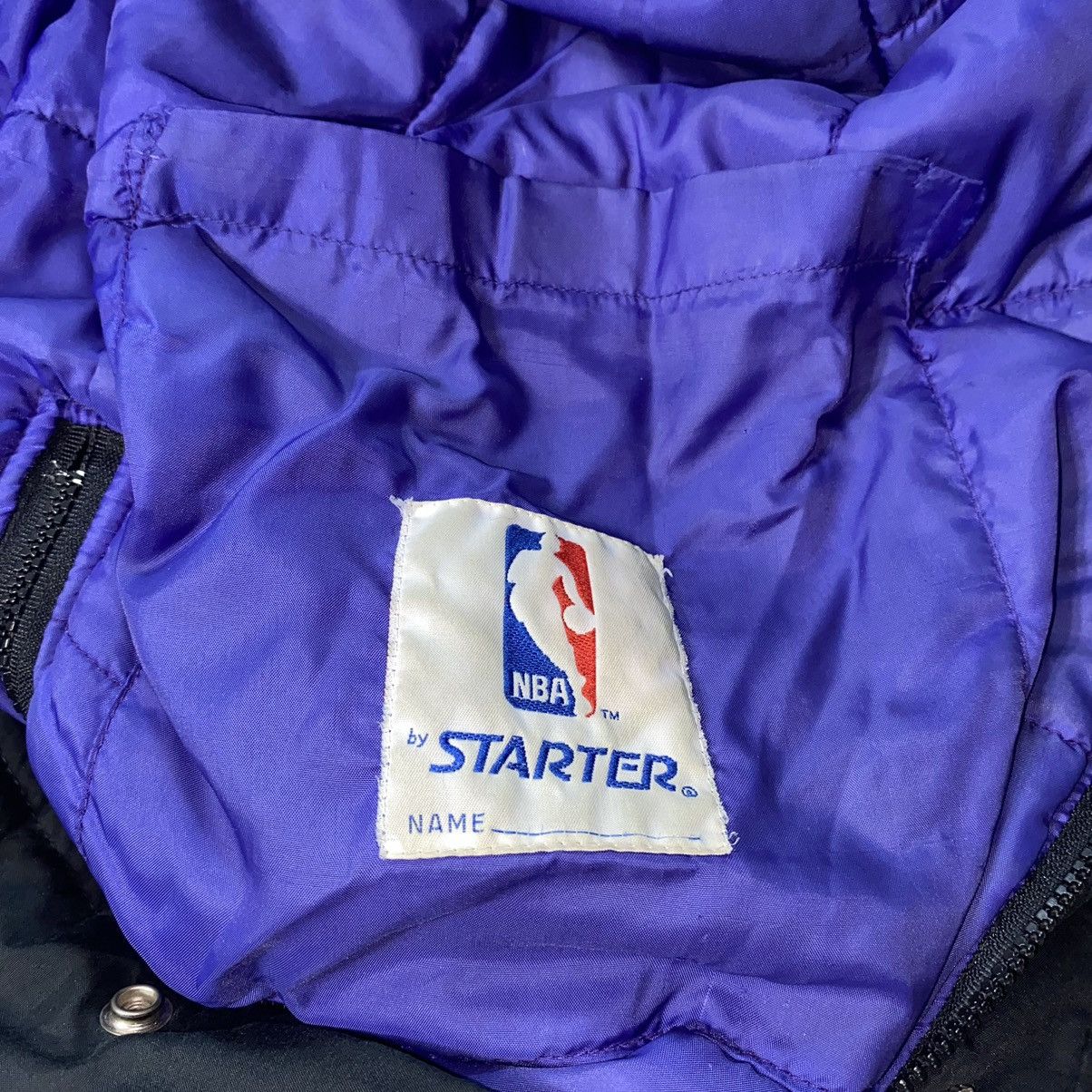 Starter Vintage 90s Starter NBA Lakers Parkas Jacket Size US XL / EU 56 / 4 - 3 Thumbnail