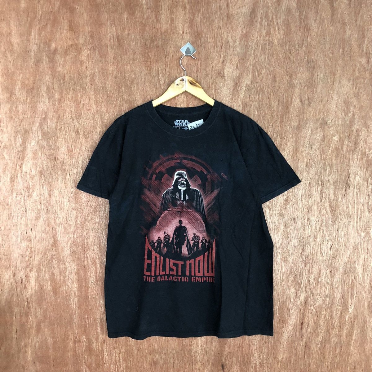 Star Wars × Vintage Star Wars Black Short Sleeve Tshirt #3567 Size US L / EU 52-54 / 3 - 1 Thumbnail
