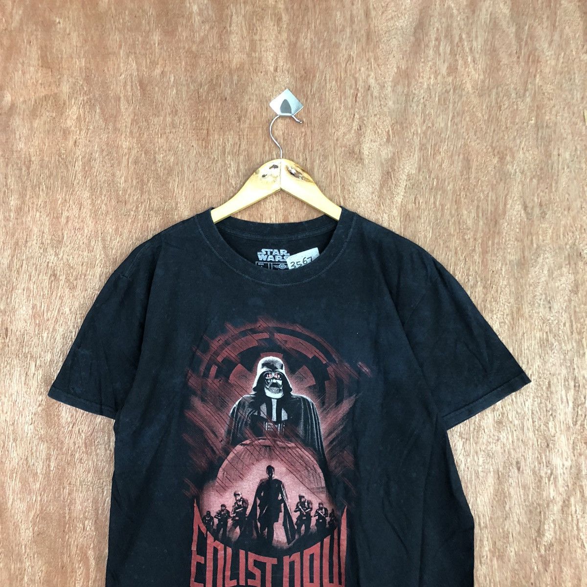 Star Wars × Vintage Star Wars Black Short Sleeve Tshirt #3567 Size US L / EU 52-54 / 3 - 2 Thumbnail