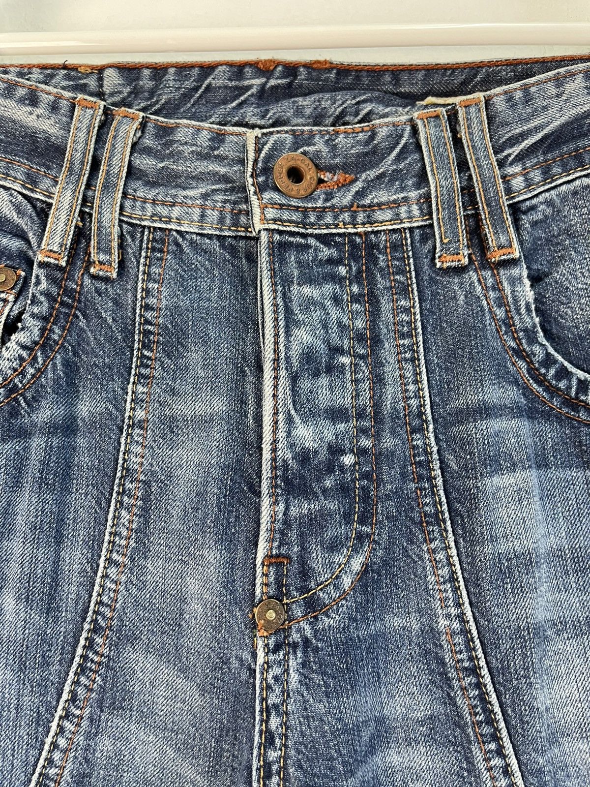 Vintage Vintage Chip Pepper Denim Jeans Size US 29 - 5 Thumbnail