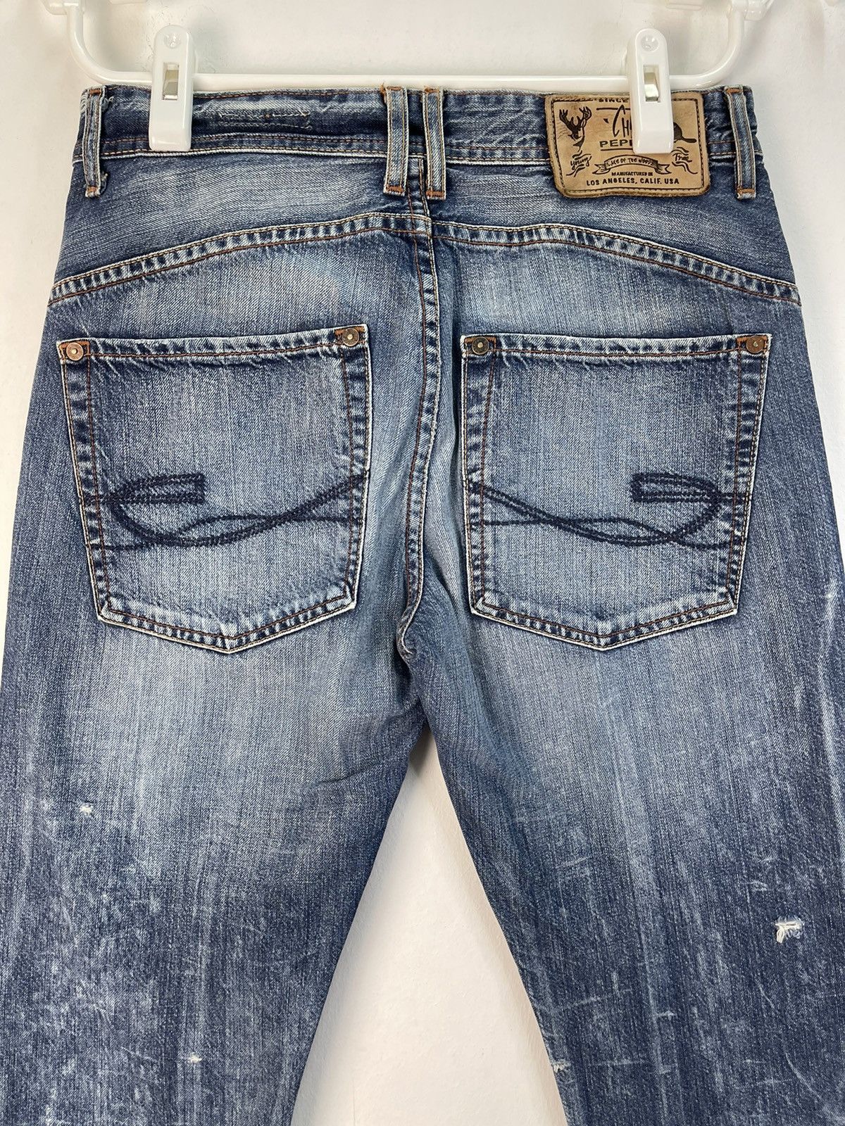 Vintage Vintage Chip Pepper Denim Jeans Size US 29 - 16 Thumbnail
