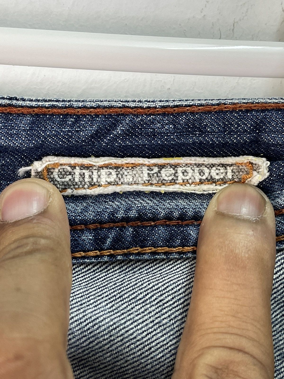Vintage Vintage Chip Pepper Denim Jeans Size US 29 - 10 Thumbnail