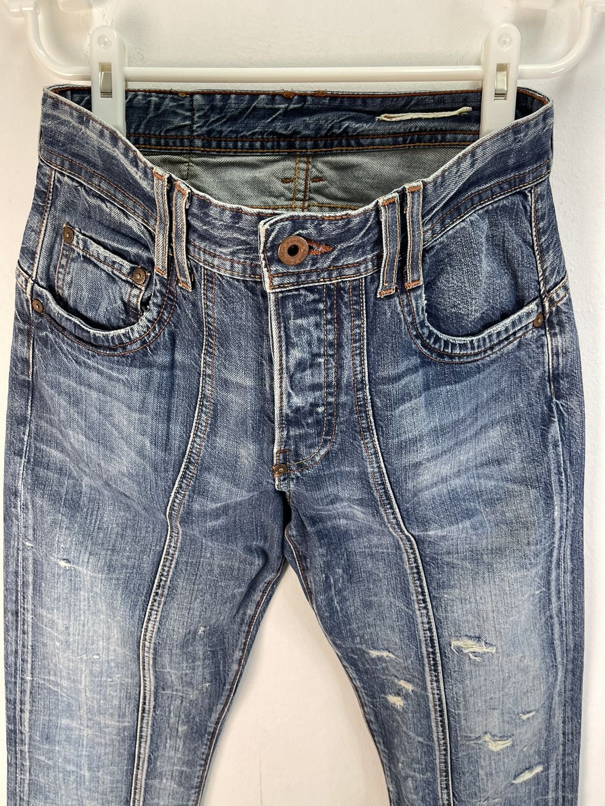 Vintage Vintage Chip Pepper Denim Jeans Size US 29 - 8 Thumbnail