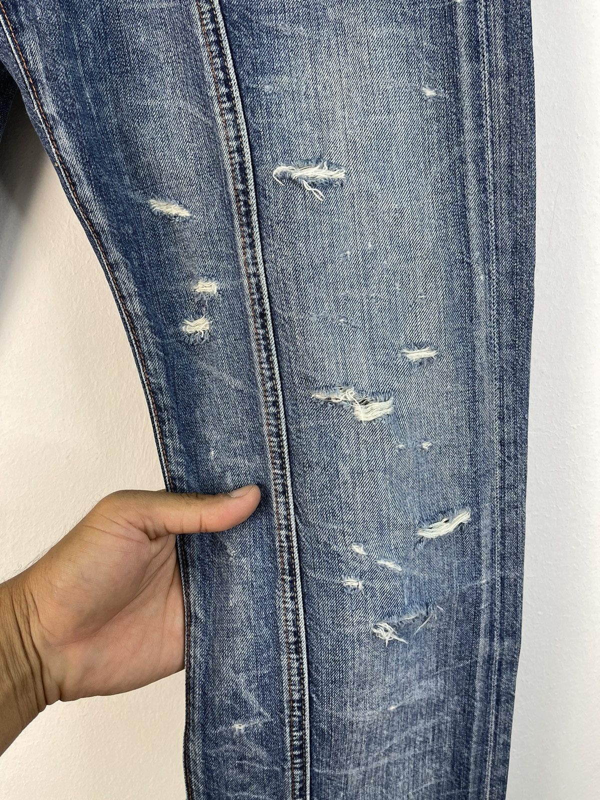 Vintage Vintage Chip Pepper Denim Jeans Size US 29 - 14 Thumbnail