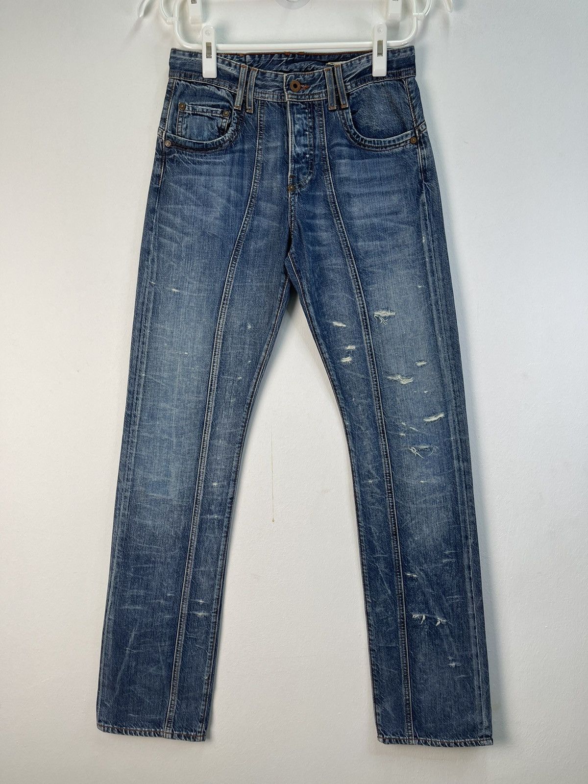 Vintage Vintage Chip Pepper Denim Jeans Size US 29 - 1 Thumbnail