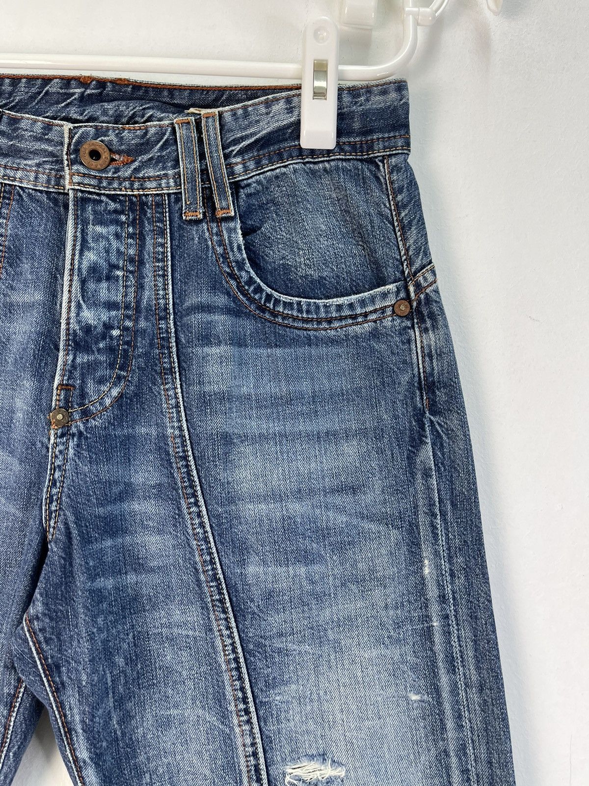 Vintage Vintage Chip Pepper Denim Jeans Size US 29 - 3 Thumbnail