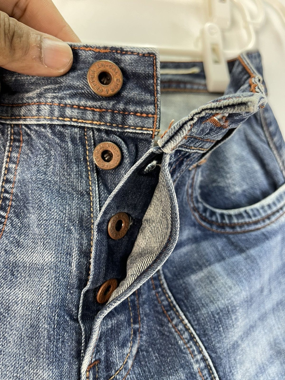 Vintage Vintage Chip Pepper Denim Jeans Size US 29 - 9 Thumbnail