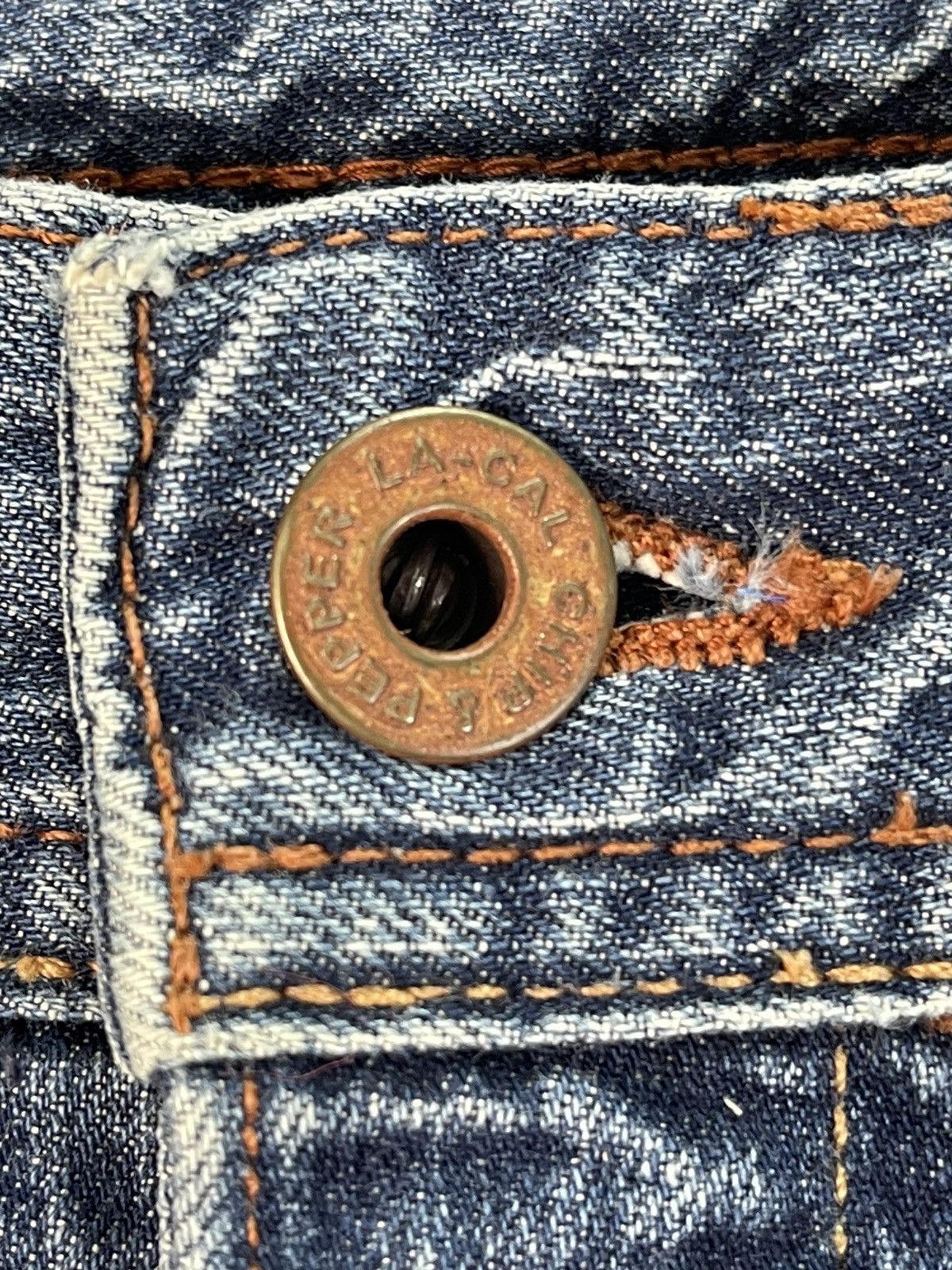 Vintage Vintage Chip Pepper Denim Jeans Size US 29 - 6 Thumbnail