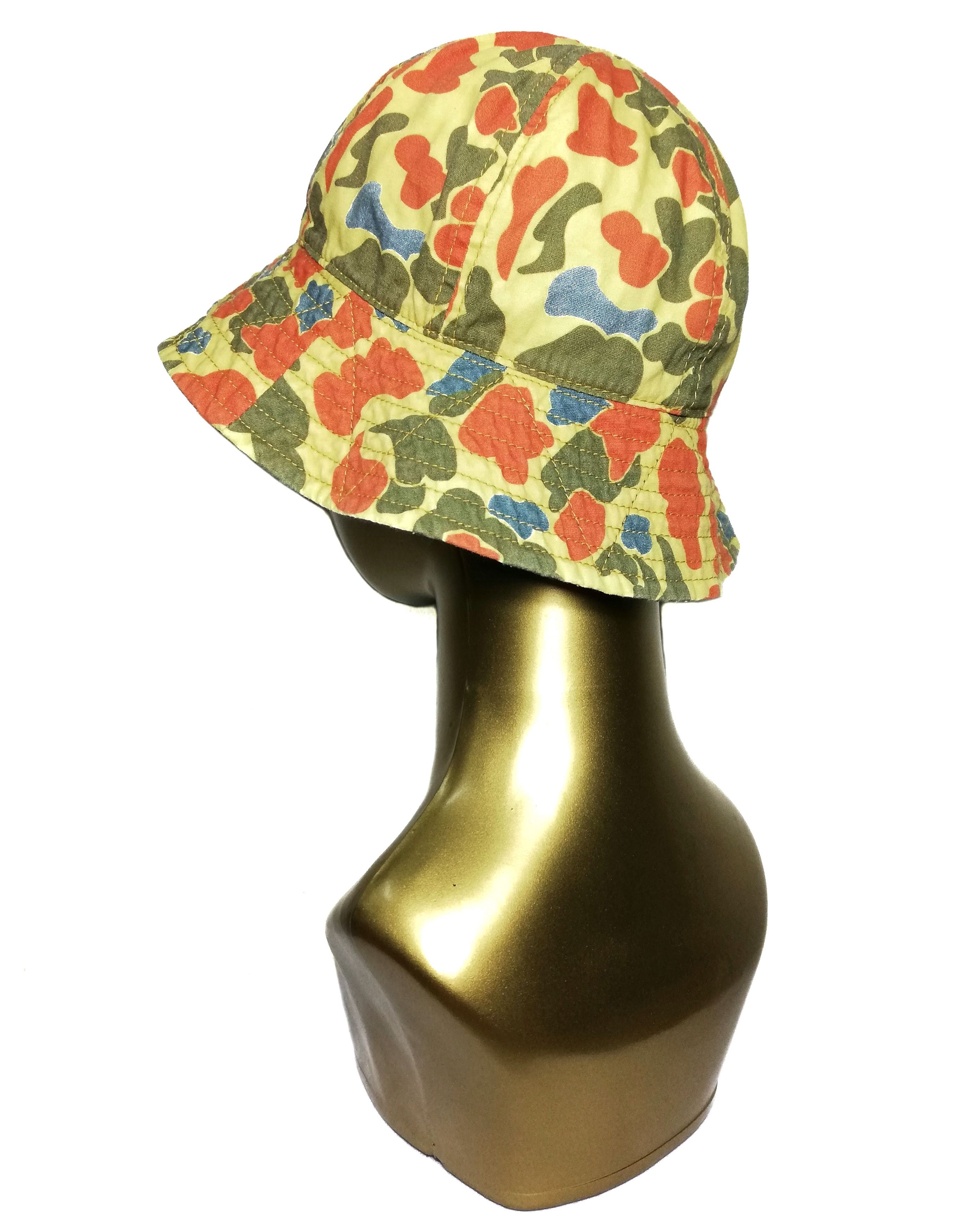 Handmade × Japanese Brand 🔥Japanese Brand Customize Reversible Camo Flage Bucket Hat Size ONE SIZE - 5 Thumbnail
