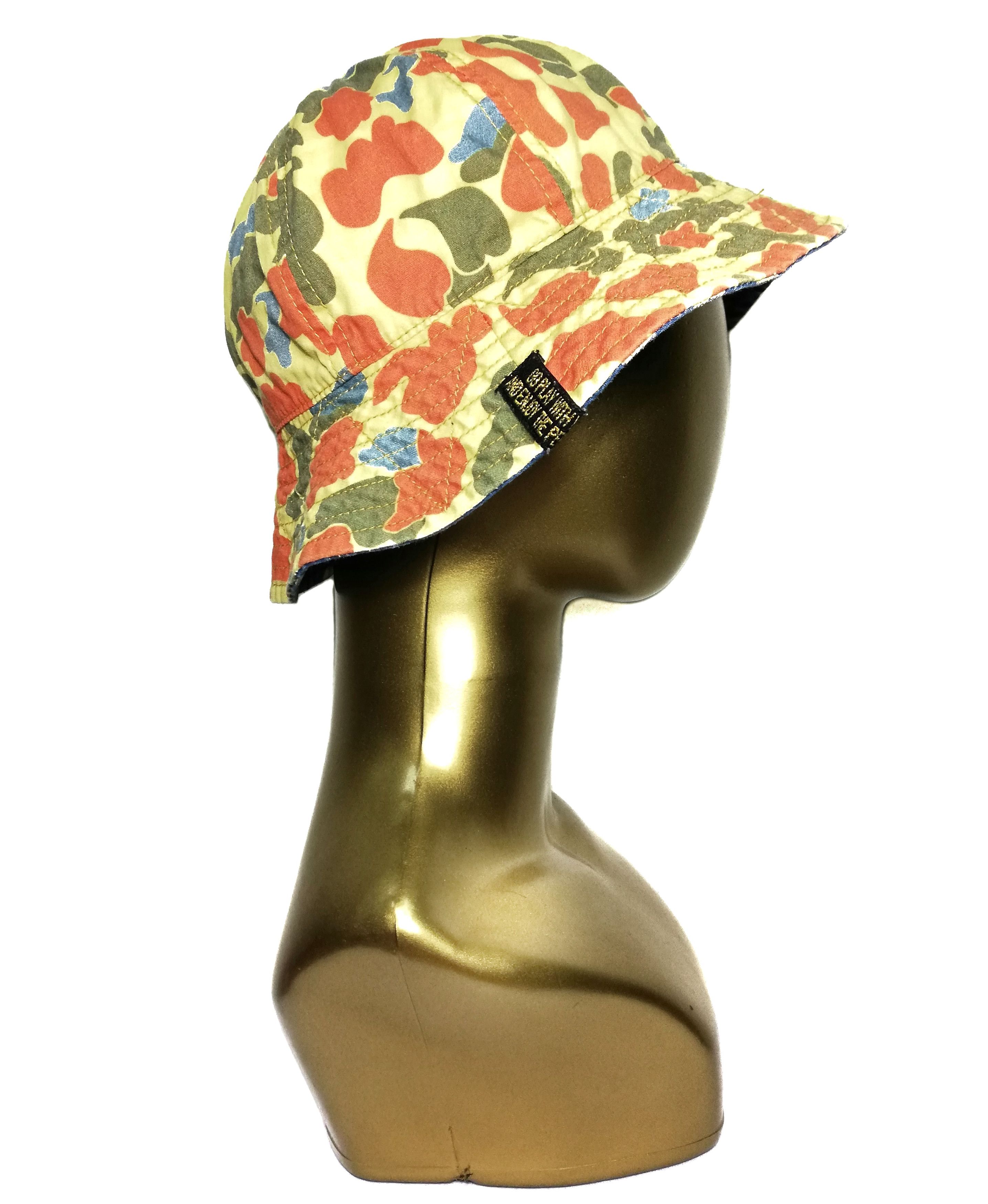 Handmade × Japanese Brand 🔥Japanese Brand Customize Reversible Camo Flage Bucket Hat Size ONE SIZE - 1 Thumbnail