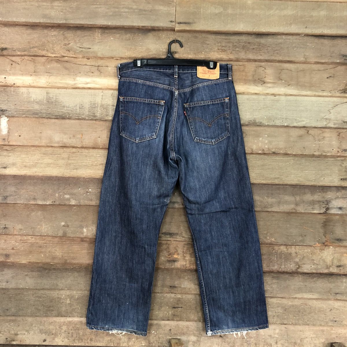 Levi's 512 Levis Strauss faded Blue Denim jeans #3819 Size US 32 / EU 48 - 9 Thumbnail
