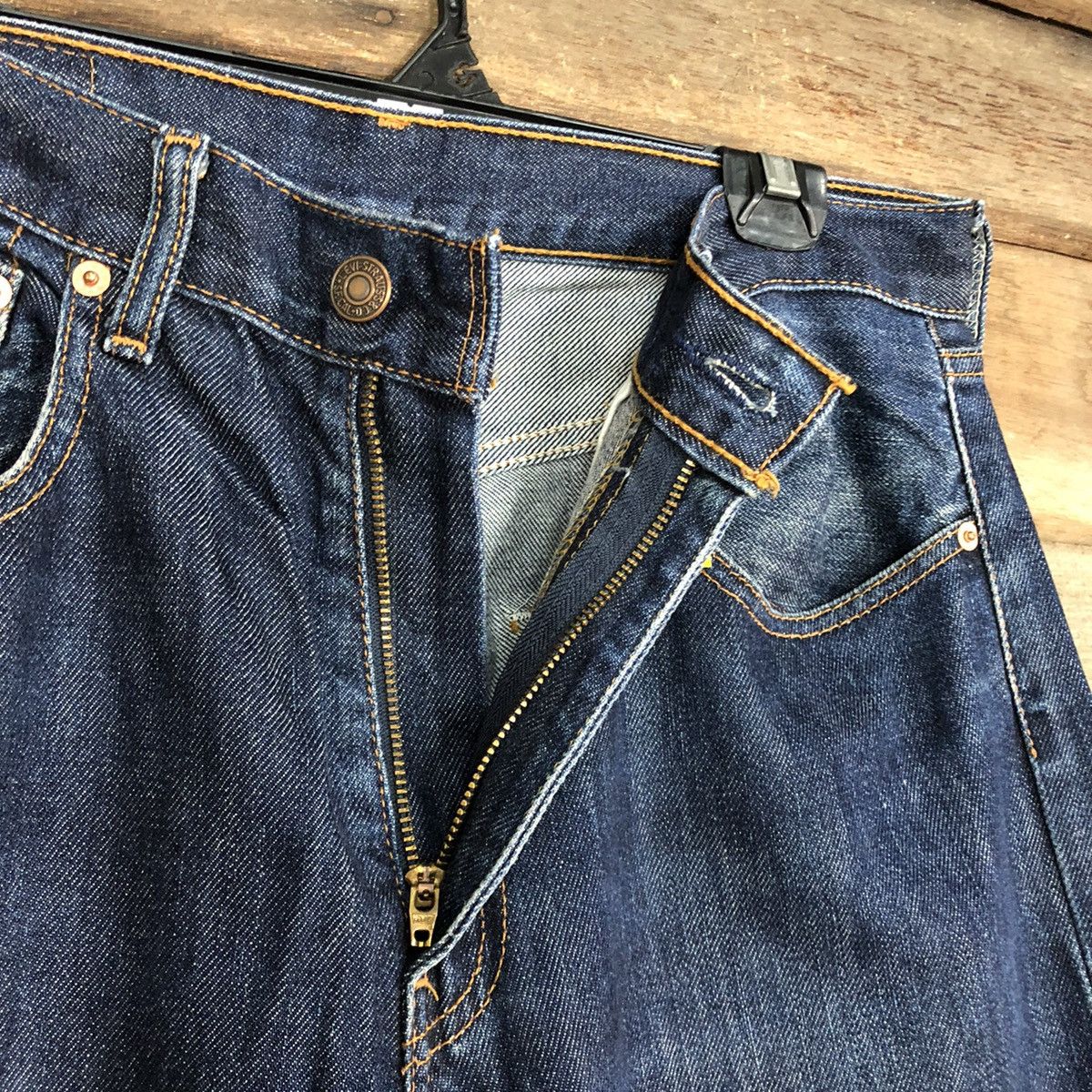Levi's 512 Levis Strauss faded Blue Denim jeans #3819 Size US 32 / EU 48 - 6 Thumbnail