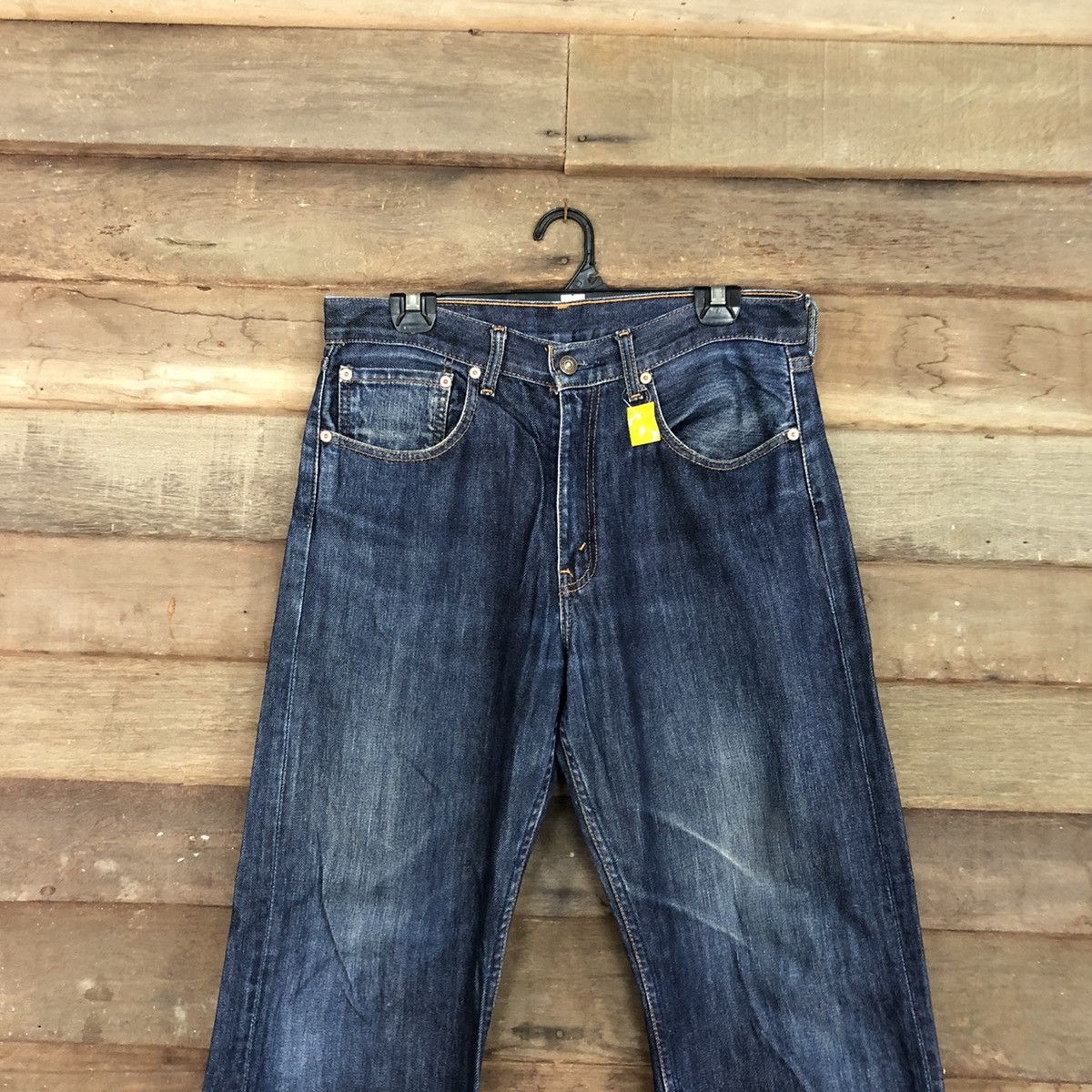 Levi's 512 Levis Strauss faded Blue Denim jeans #3819 Size US 32 / EU 48 - 2 Thumbnail