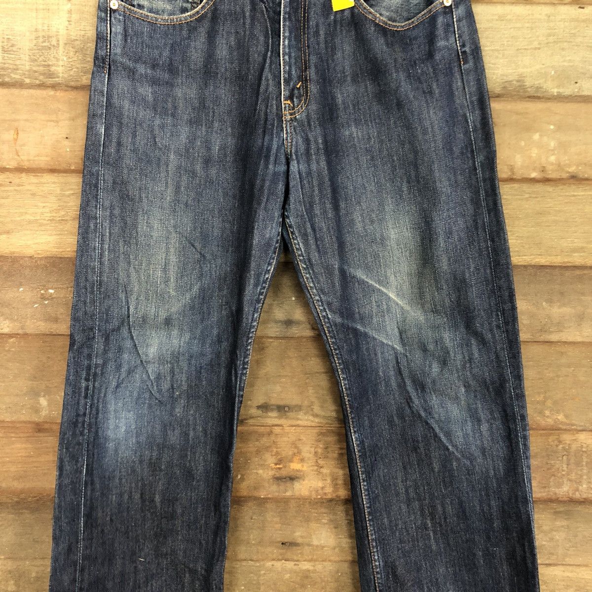 Levi's 512 Levis Strauss faded Blue Denim jeans #3819 Size US 32 / EU 48 - 4 Thumbnail