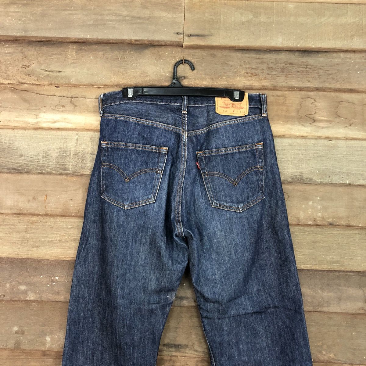 Levi's 512 Levis Strauss faded Blue Denim jeans #3819 Size US 32 / EU 48 - 10 Thumbnail
