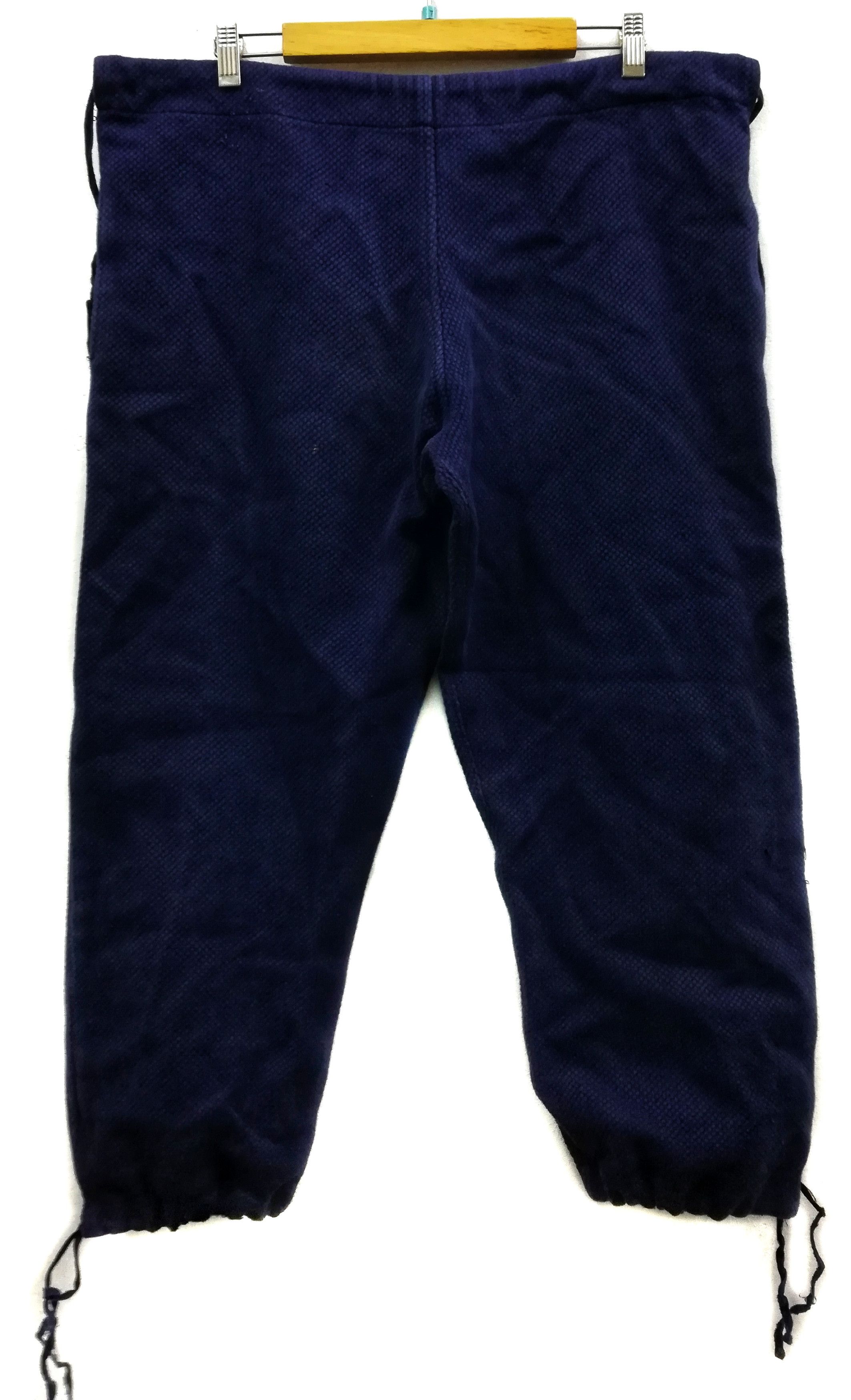 Indigo × Japanese Brand × Real Japan Blues 🔥GRAIL Japan Dyed Woven Indigo Drawstring Trousers Pants Size US 36 / EU 52 - 9 Thumbnail