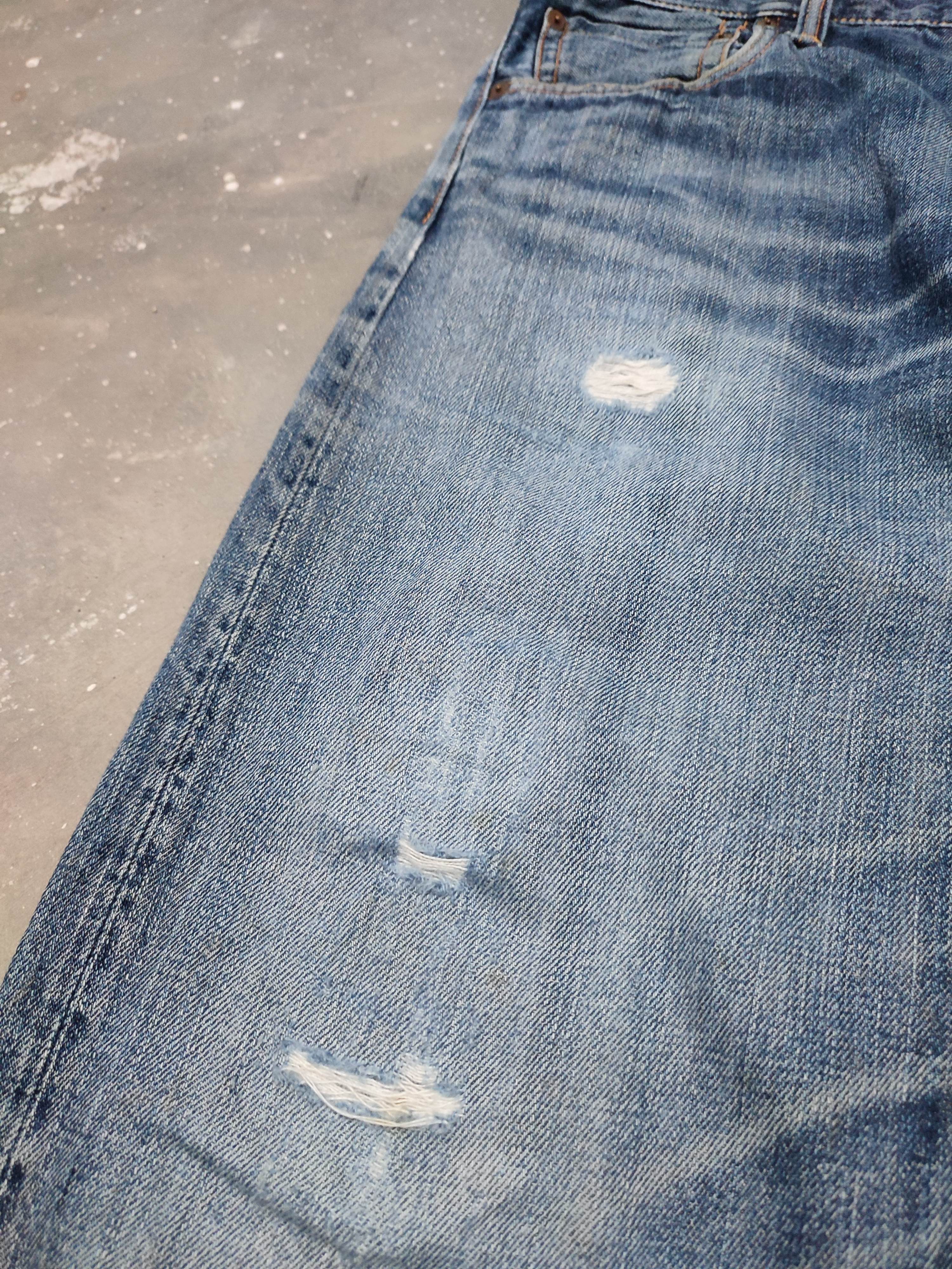 Evisu 🔥Evisu Selvedge Distressed Jeans Denim Pants Size US 32 / EU 48 - 14 Thumbnail