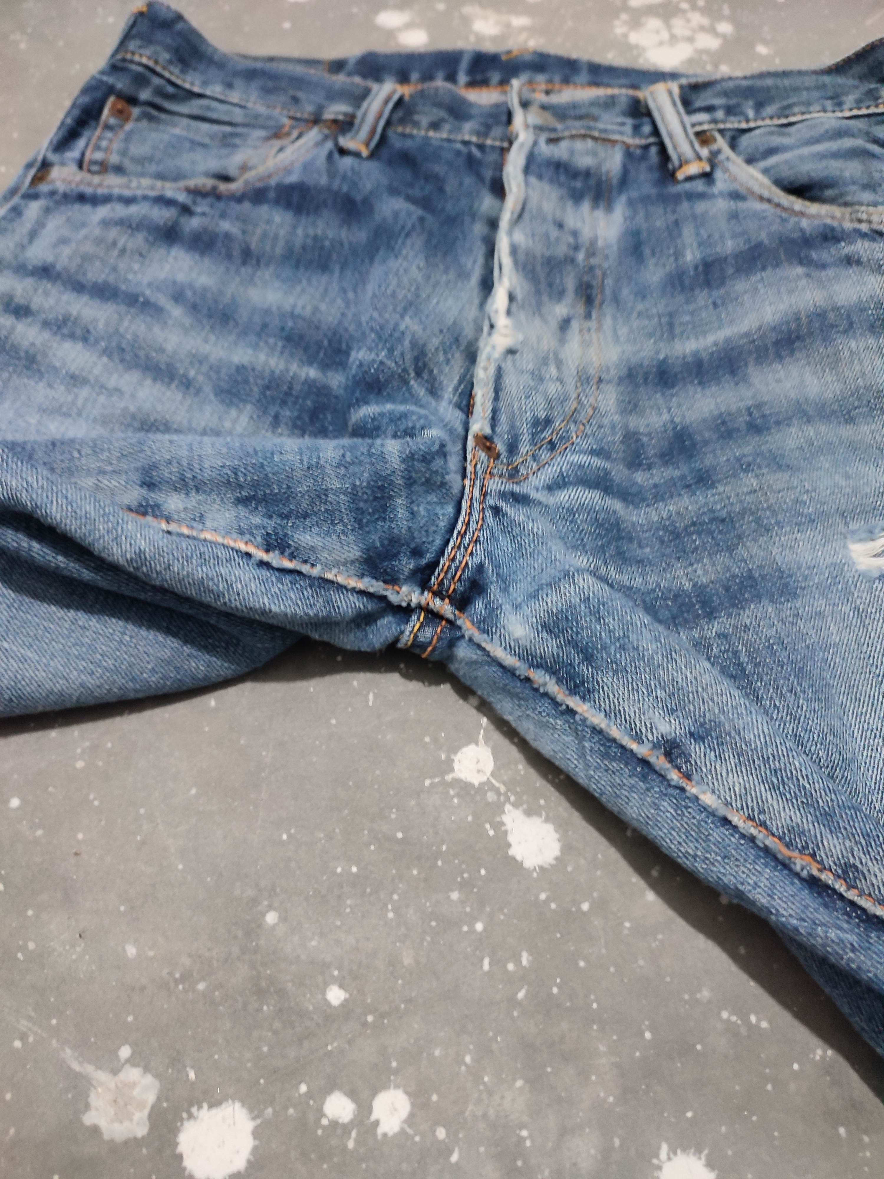 Evisu 🔥Evisu Selvedge Distressed Jeans Denim Pants Size US 32 / EU 48 - 16 Thumbnail