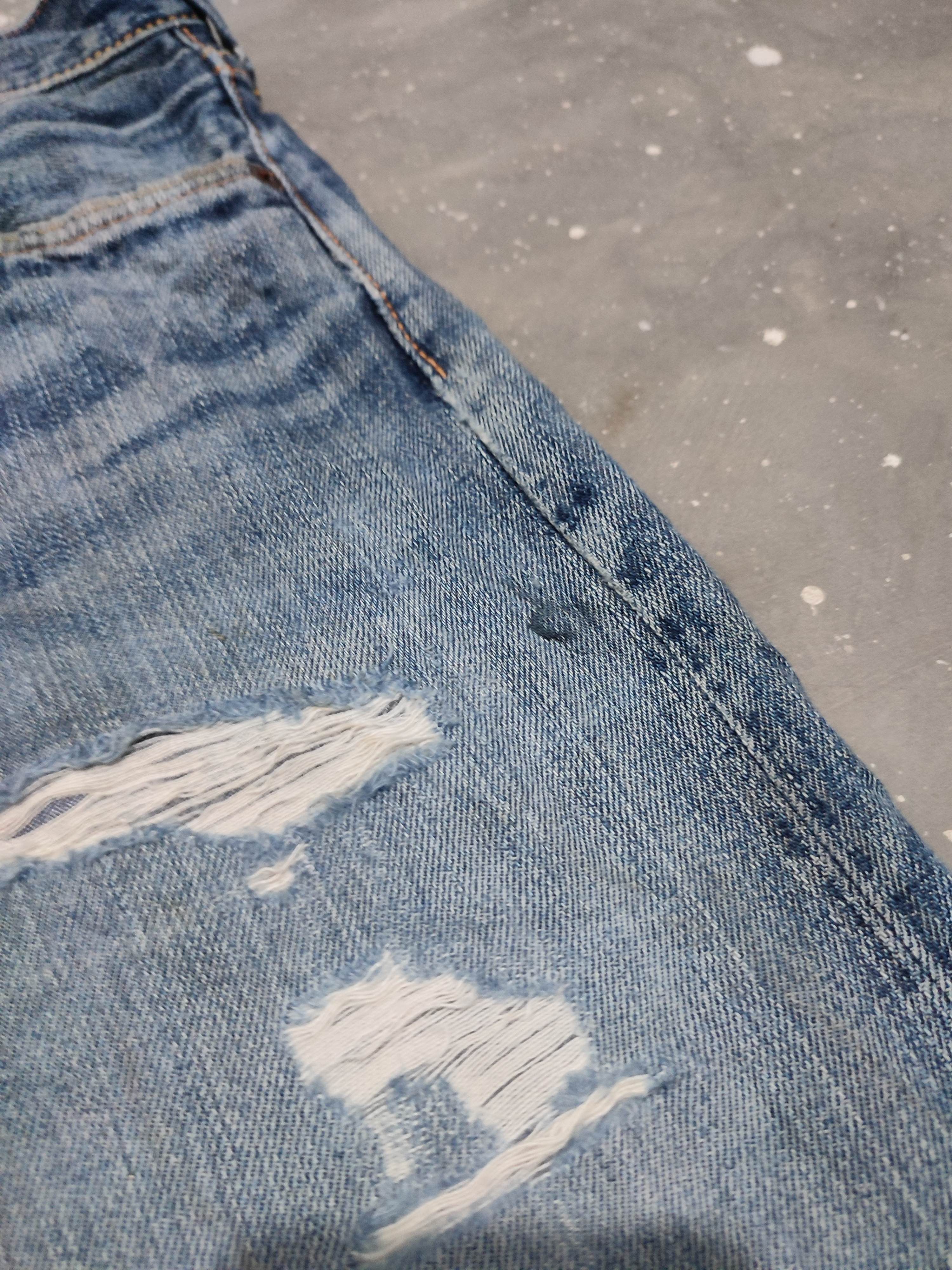 Evisu 🔥Evisu Selvedge Distressed Jeans Denim Pants Size US 32 / EU 48 - 13 Thumbnail