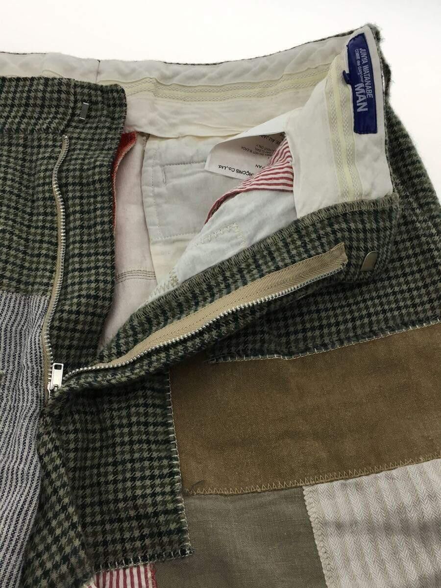 Comme des Garcons × Junya Watanabe Patchwork Wool Shorts Size US 29 - 3 Thumbnail