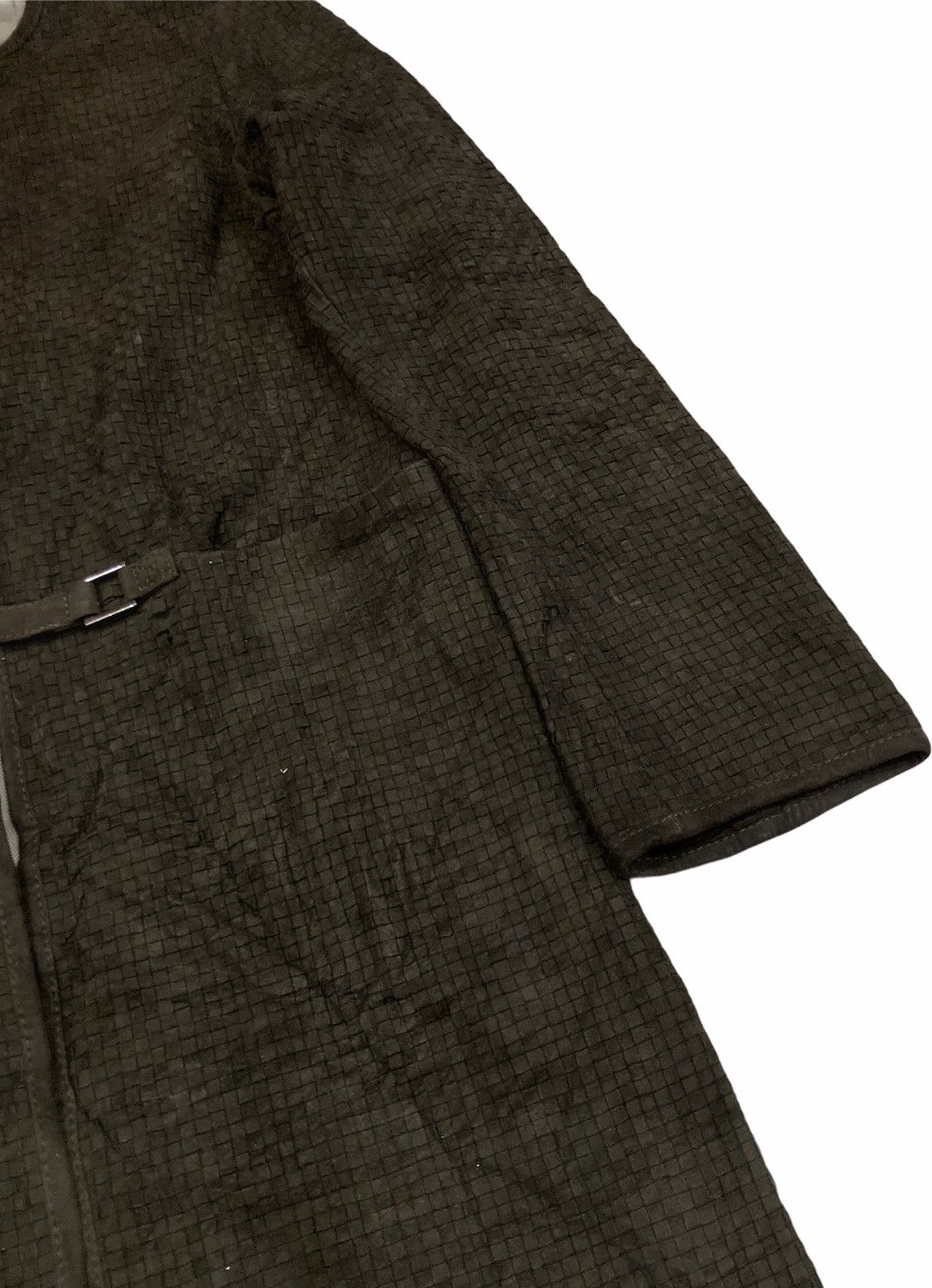 Max Mara ‘S Max Mara Webbing Leather Jacket Size S / US 4 / IT 40 - 4 Thumbnail