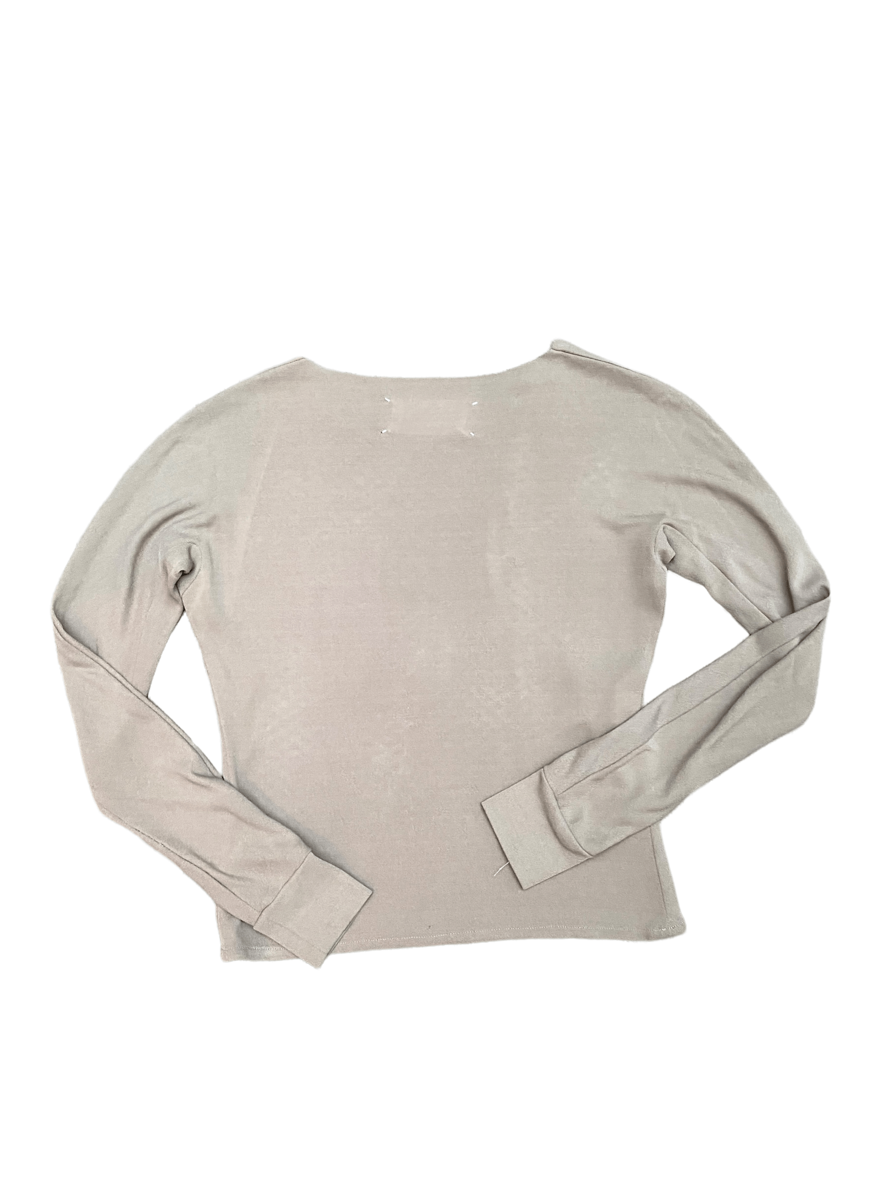 Maison Margiela Vintage 1990s Nude Longsleeves Size M / US 6-8 / IT 42-44 - 4 Thumbnail