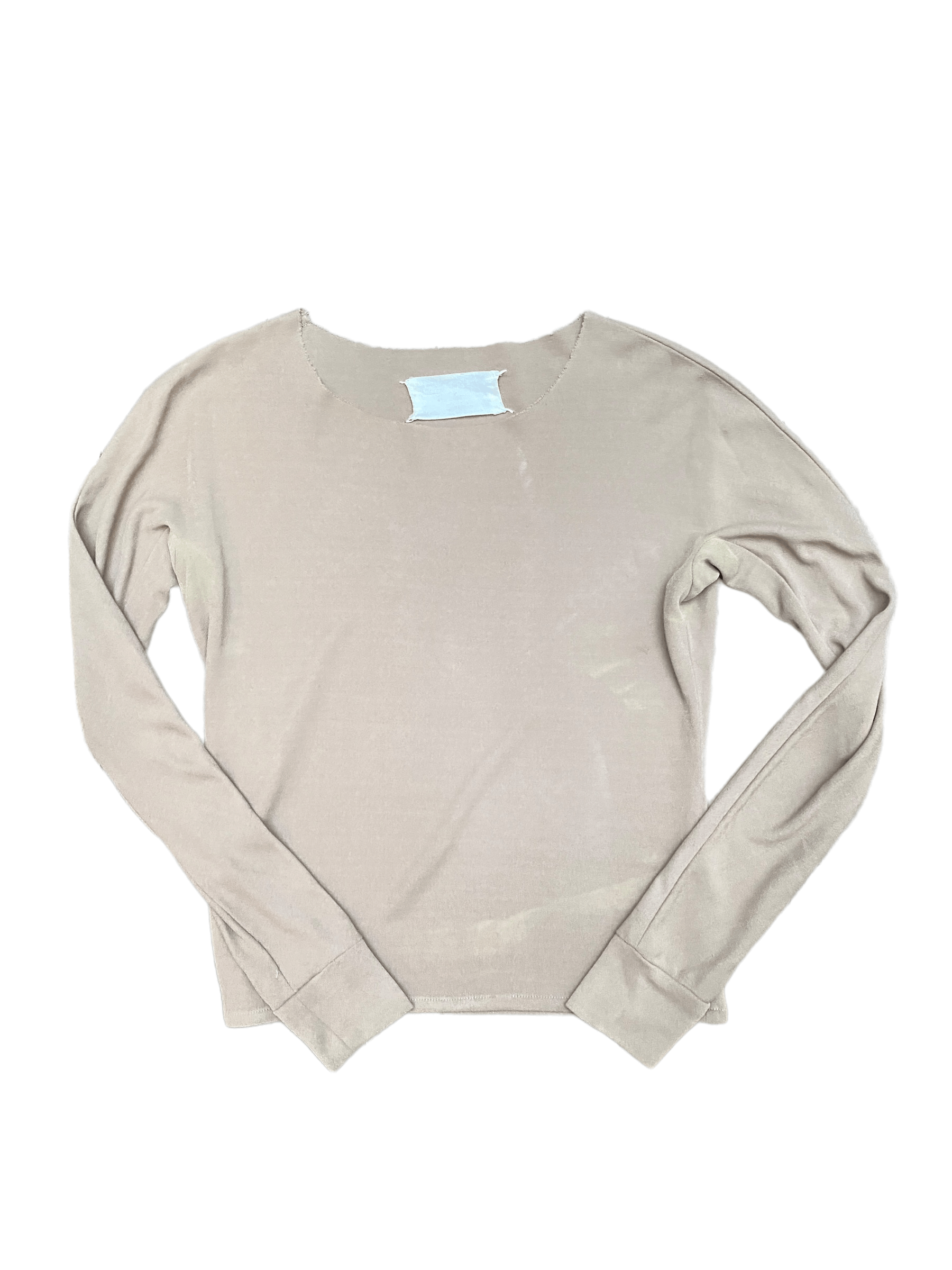 Maison Margiela Vintage 1990s Nude Longsleeves Size M / US 6-8 / IT 42-44 - 1 Thumbnail