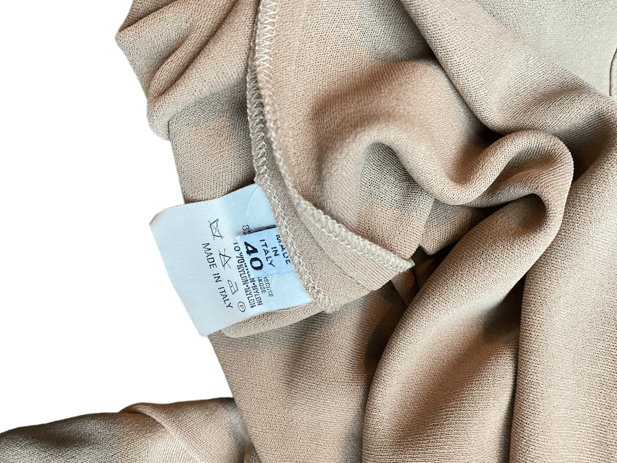 Maison Margiela Vintage 1990s Nude Longsleeves Size M / US 6-8 / IT 42-44 - 7 Thumbnail