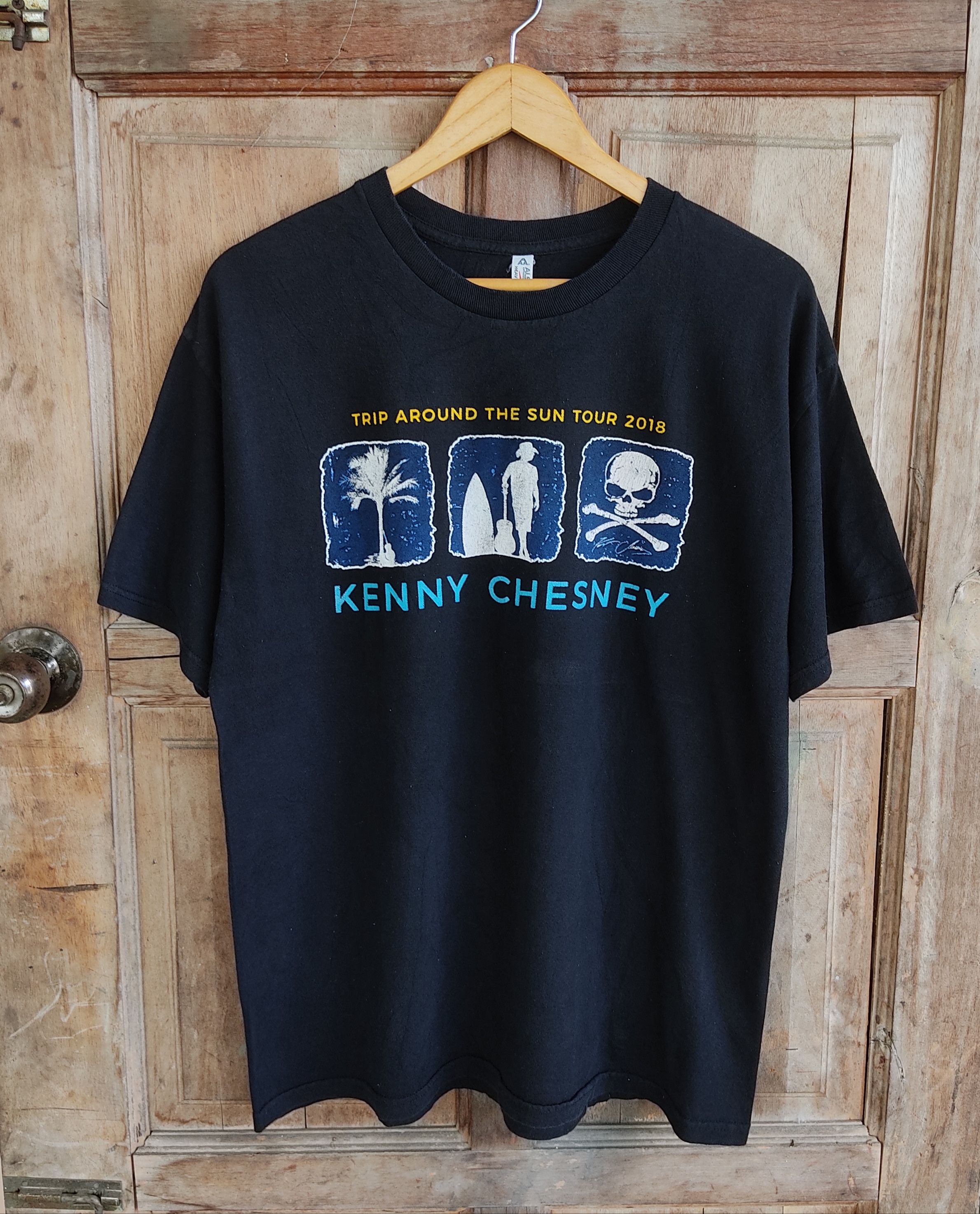 Vintage Kenny Chesney Tour T Shirt Size US L / EU 52-54 / 3 - 2 Thumbnail