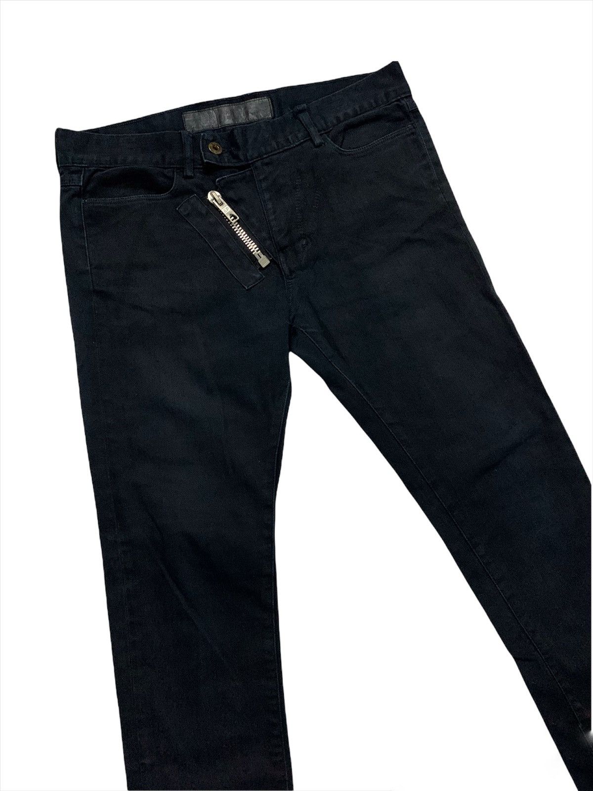 Aprill 77 Johnny Hi-Standard Zipper Skinny Jeans