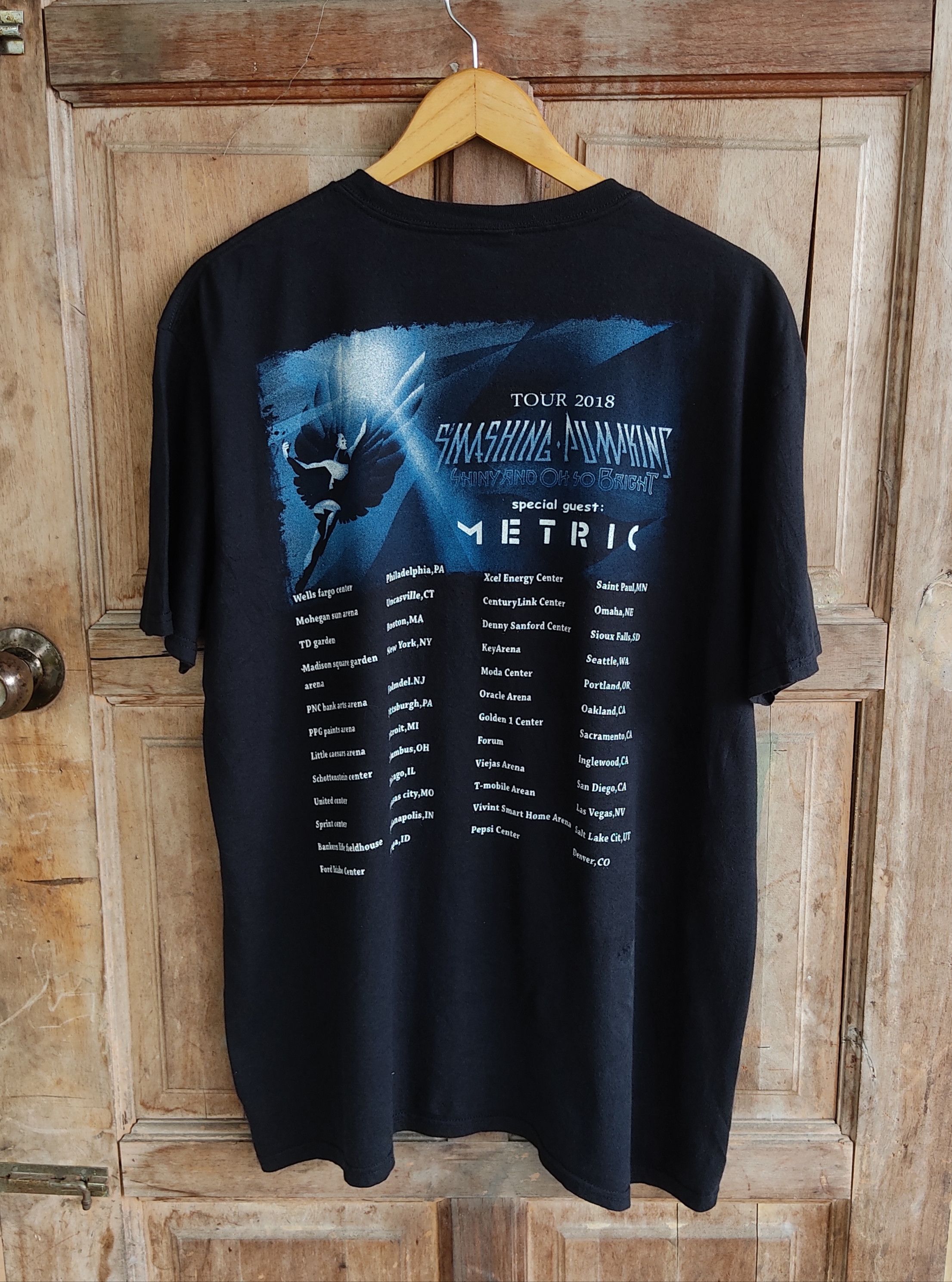 Band Tees Smashing Pumkins Tour T Shirt Size US XL / EU 56 / 4 - 2 Thumbnail