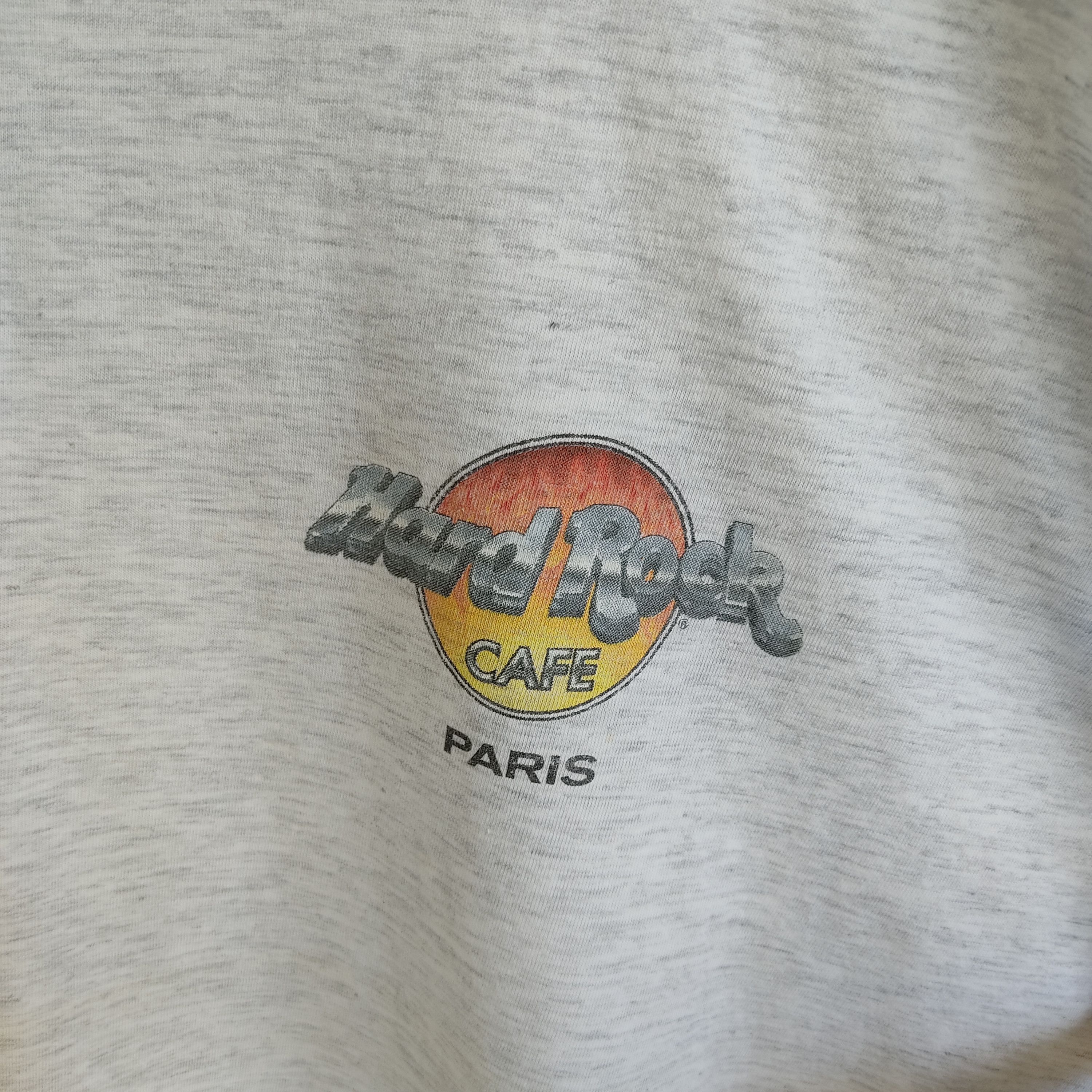 Hard Rock Cafe × Vintage Vintage 2000 Hard Rock Paris T Shirt Size US M / EU 48-50 / 2 - 3 Thumbnail