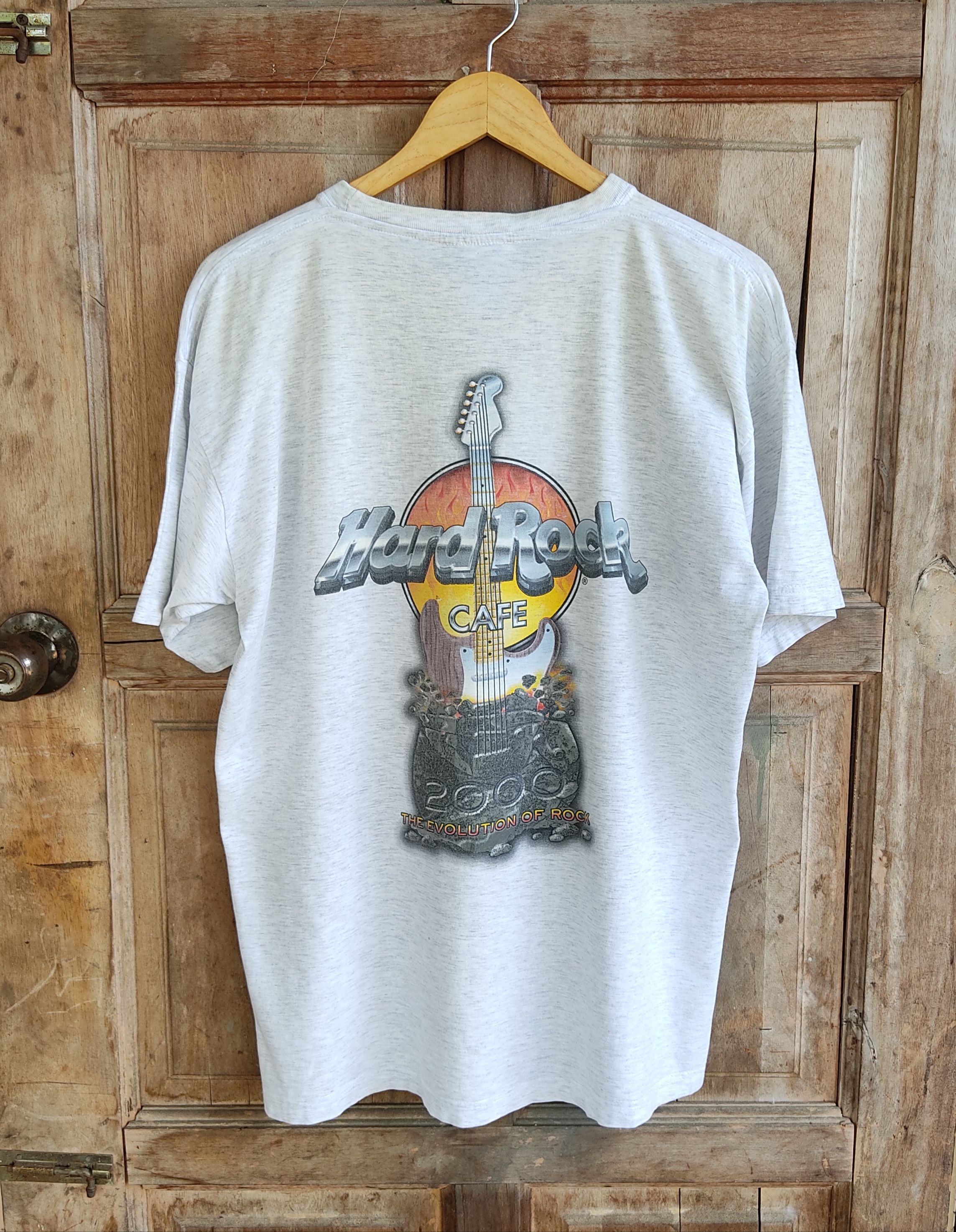 Hard Rock Cafe × Vintage Vintage 2000 Hard Rock Paris T Shirt Size US M / EU 48-50 / 2 - 1 Thumbnail