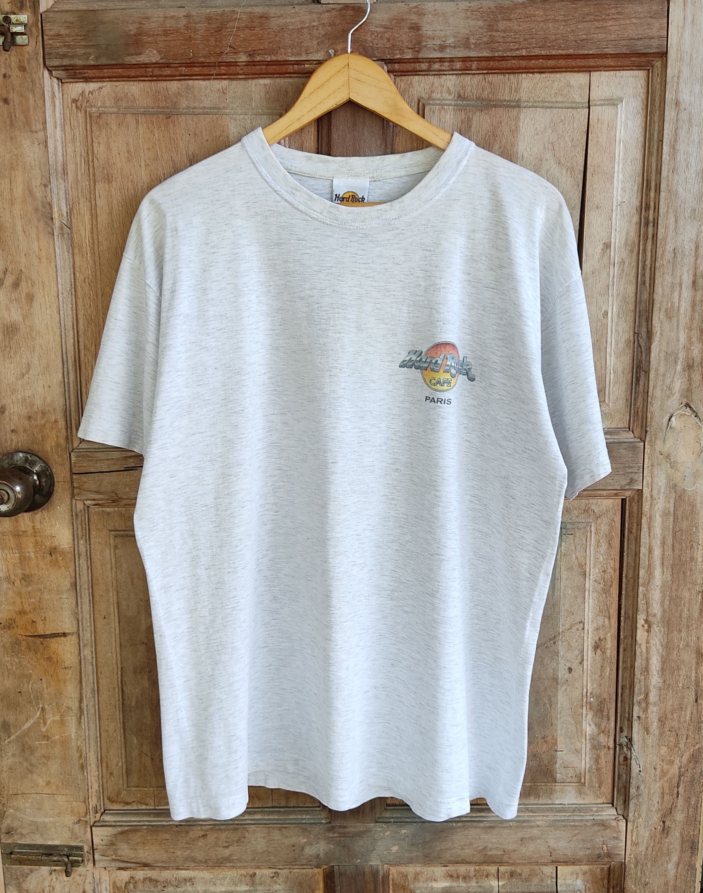 Hard Rock Cafe × Vintage Vintage 2000 Hard Rock Paris T Shirt Size US M / EU 48-50 / 2 - 2 Thumbnail