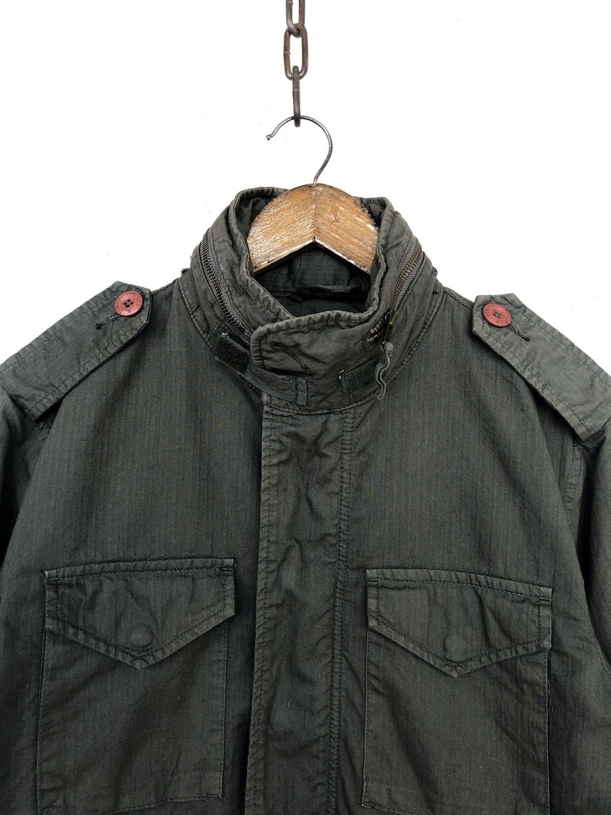 Woolrich Woolen Mills Woolrich John Rich&Bros M65 Military Field Jacket Size US M / EU 48-50 / 2 - 2 Thumbnail