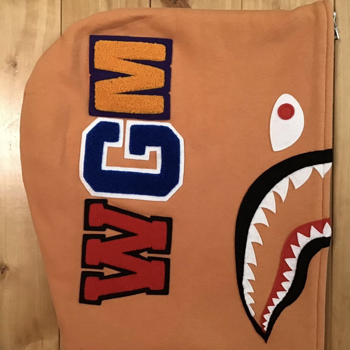 Bape BAPE logo multi fonts shark full zip hoodie a bathing ape Size US XXL / EU 58 / 5 - 5 Thumbnail