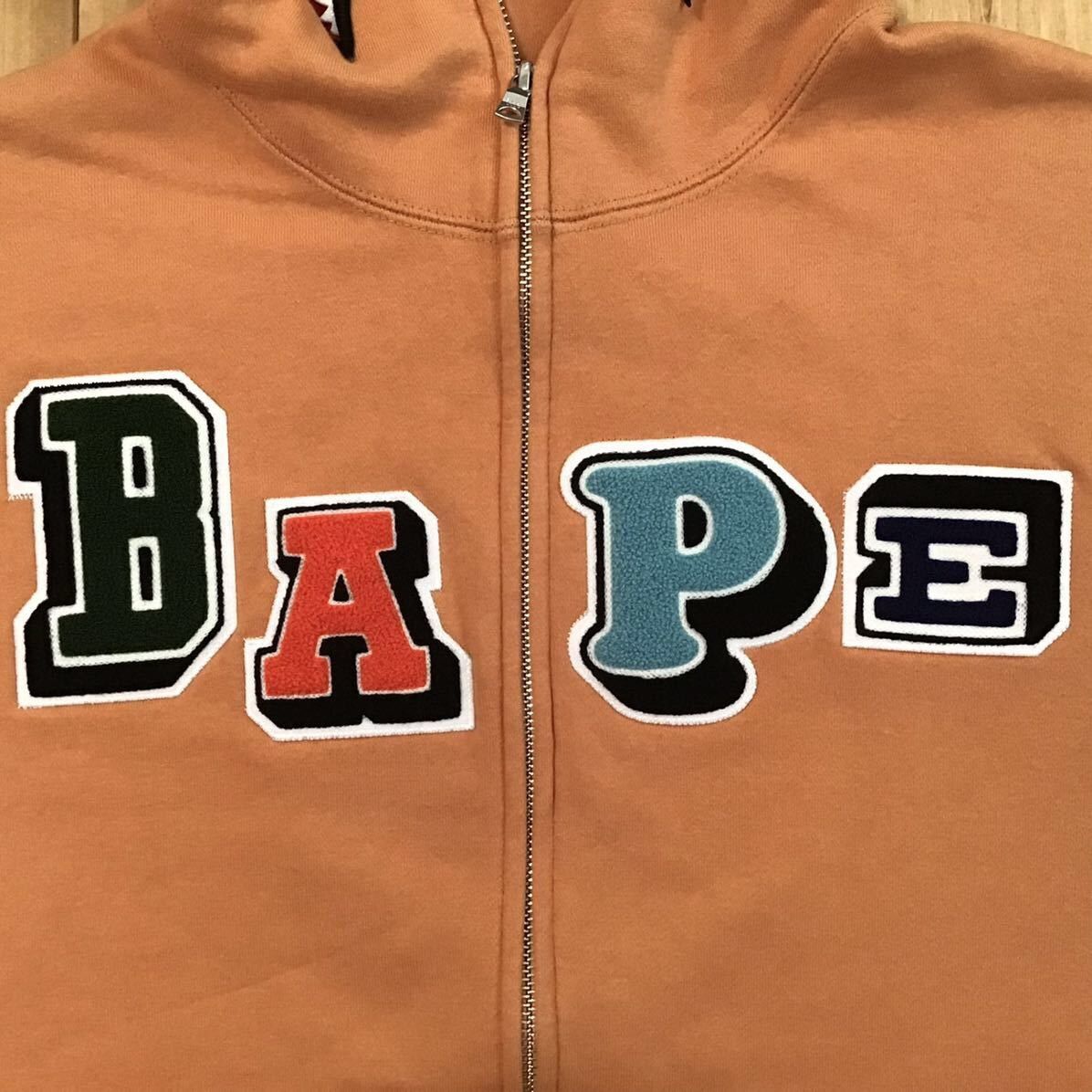 Bape BAPE logo multi fonts shark full zip hoodie a bathing ape Size US XXL / EU 58 / 5 - 2 Thumbnail