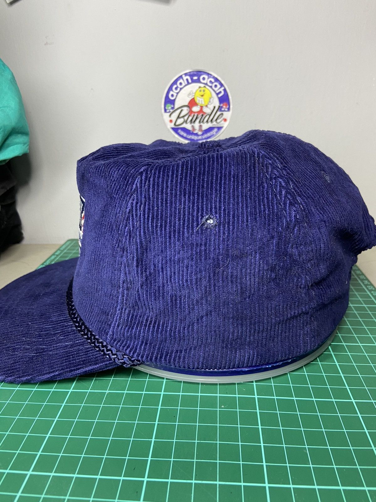 Vintage VINTAGE ST.JOHNSBURY TRUCKING CO.INC CORDUROY CAP Size ONE SIZE - 3 Thumbnail