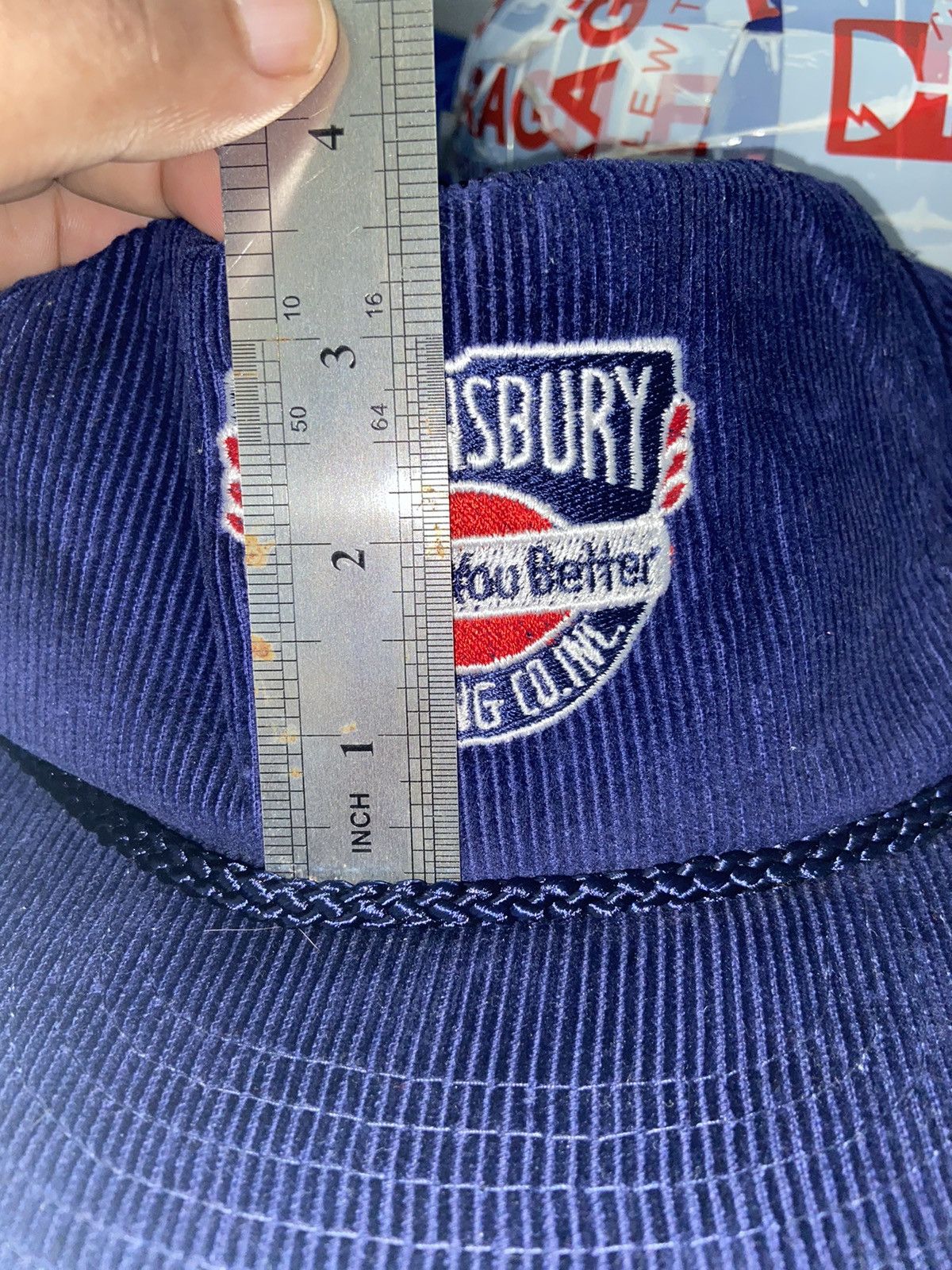 Vintage VINTAGE ST.JOHNSBURY TRUCKING CO.INC CORDUROY CAP Size ONE SIZE - 9 Thumbnail