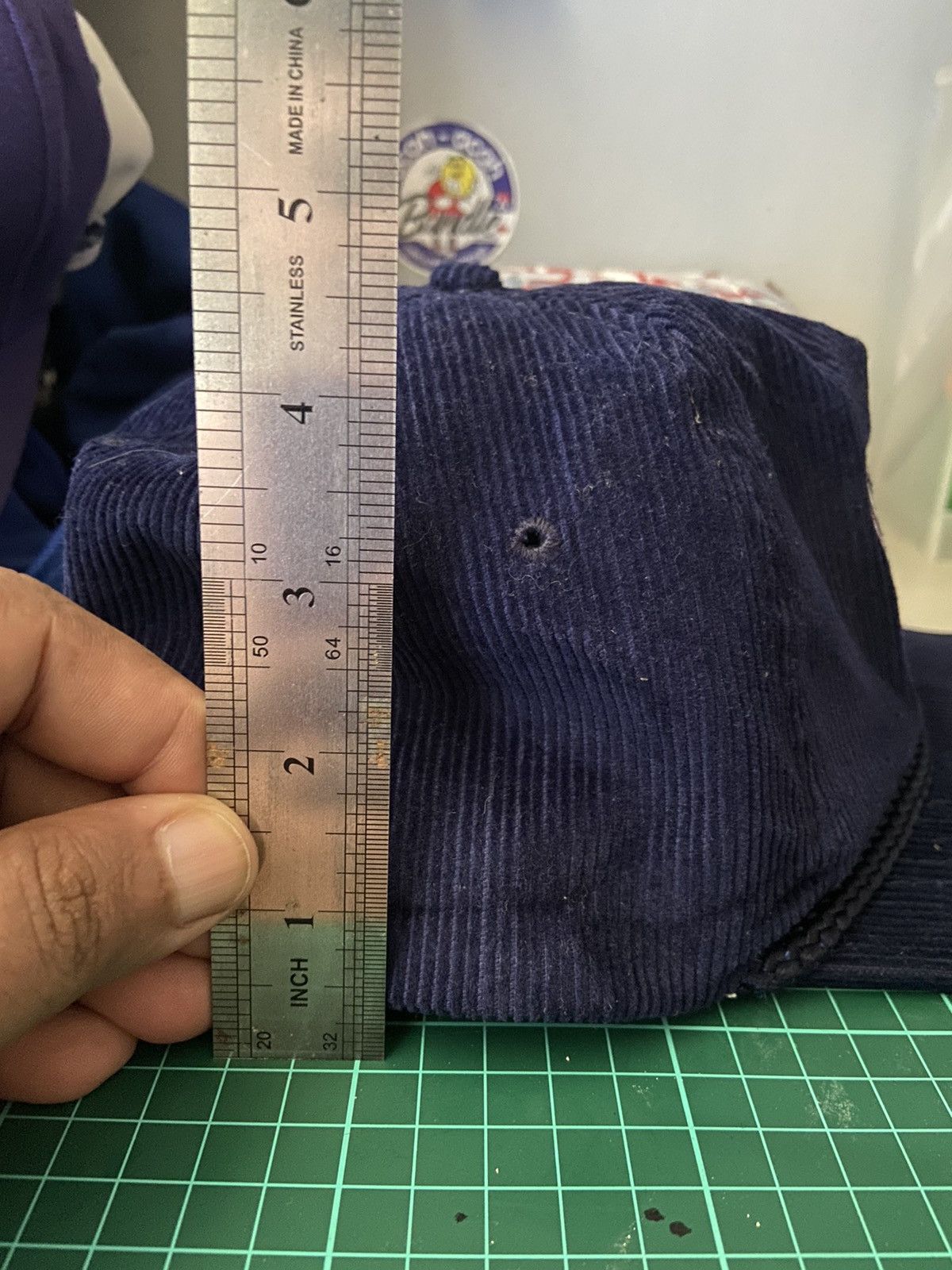 Vintage VINTAGE ST.JOHNSBURY TRUCKING CO.INC CORDUROY CAP Size ONE SIZE - 10 Thumbnail