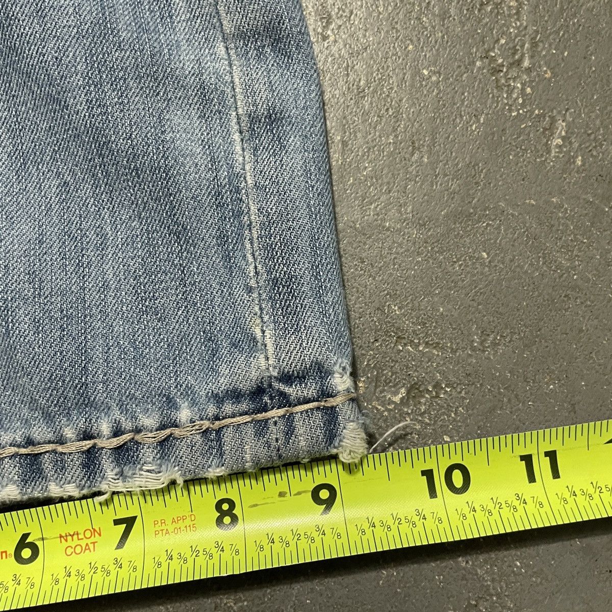 Affliction Crazy rare cyber Y2k affliction embroidered cross jeans Size US 38 / EU 54 - 9 Thumbnail