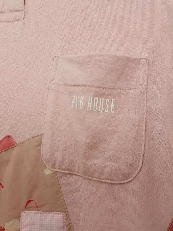 Karl Helmut × Pink House Pink House by Karl Helmut Over Patched Polo Shirt Size US M / EU 48-50 / 2 - 7 Thumbnail