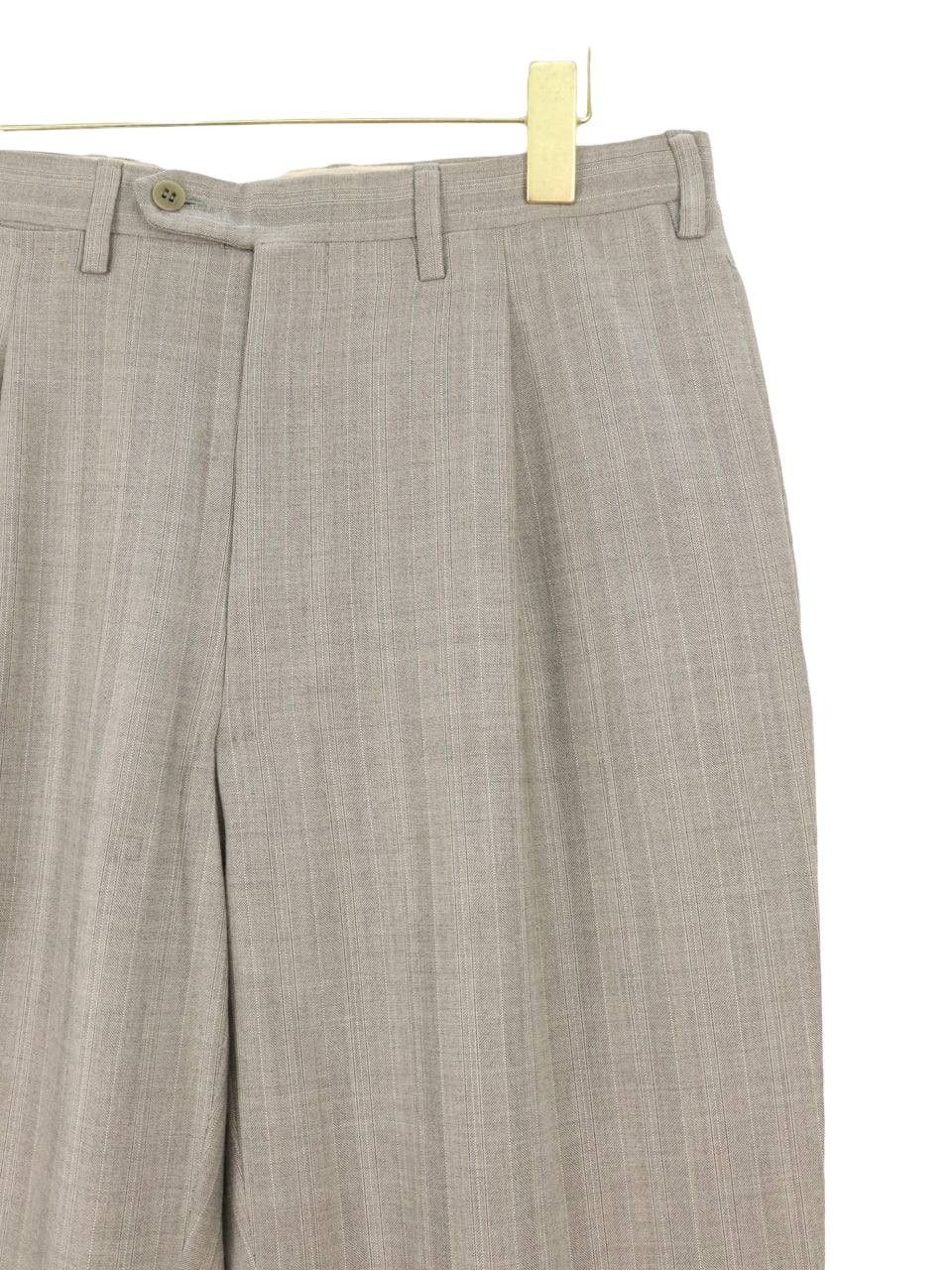 image of Kiton Napoli Grey Slacks, Men's (Size 32)