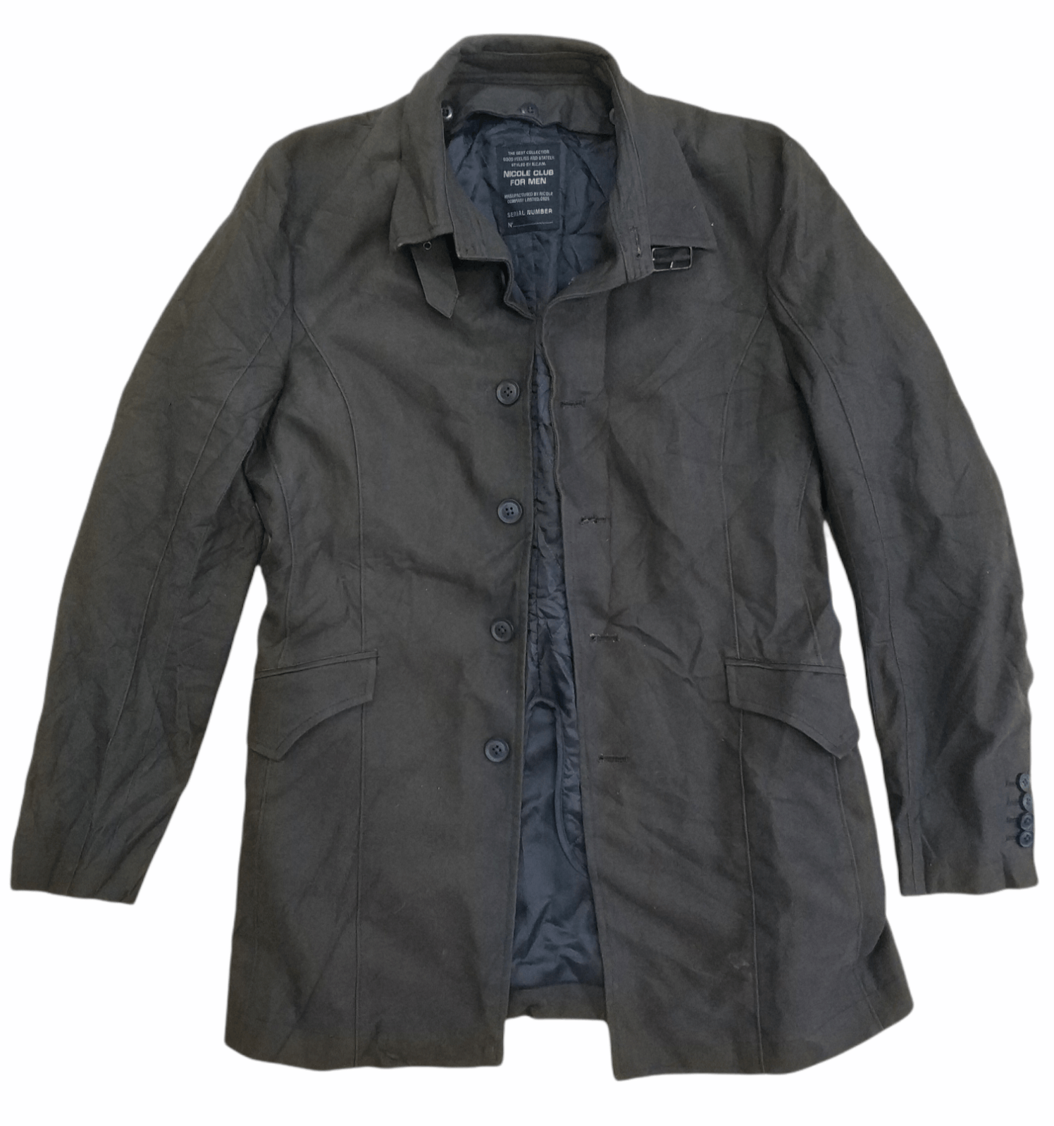 Nicole Club 🔥Nicole Club For Men Long Jackets Size US S / EU 44-46 / 1 - 1 Thumbnail