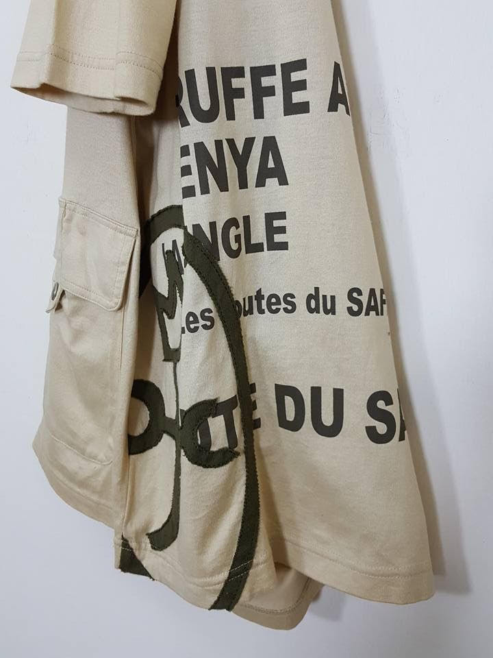 Jean Charles De Castelbajac Castelbajac Sport Spellout Single Pocket T- Shirt Size 4 Size US L / EU 52-54 / 3 - 6 Thumbnail