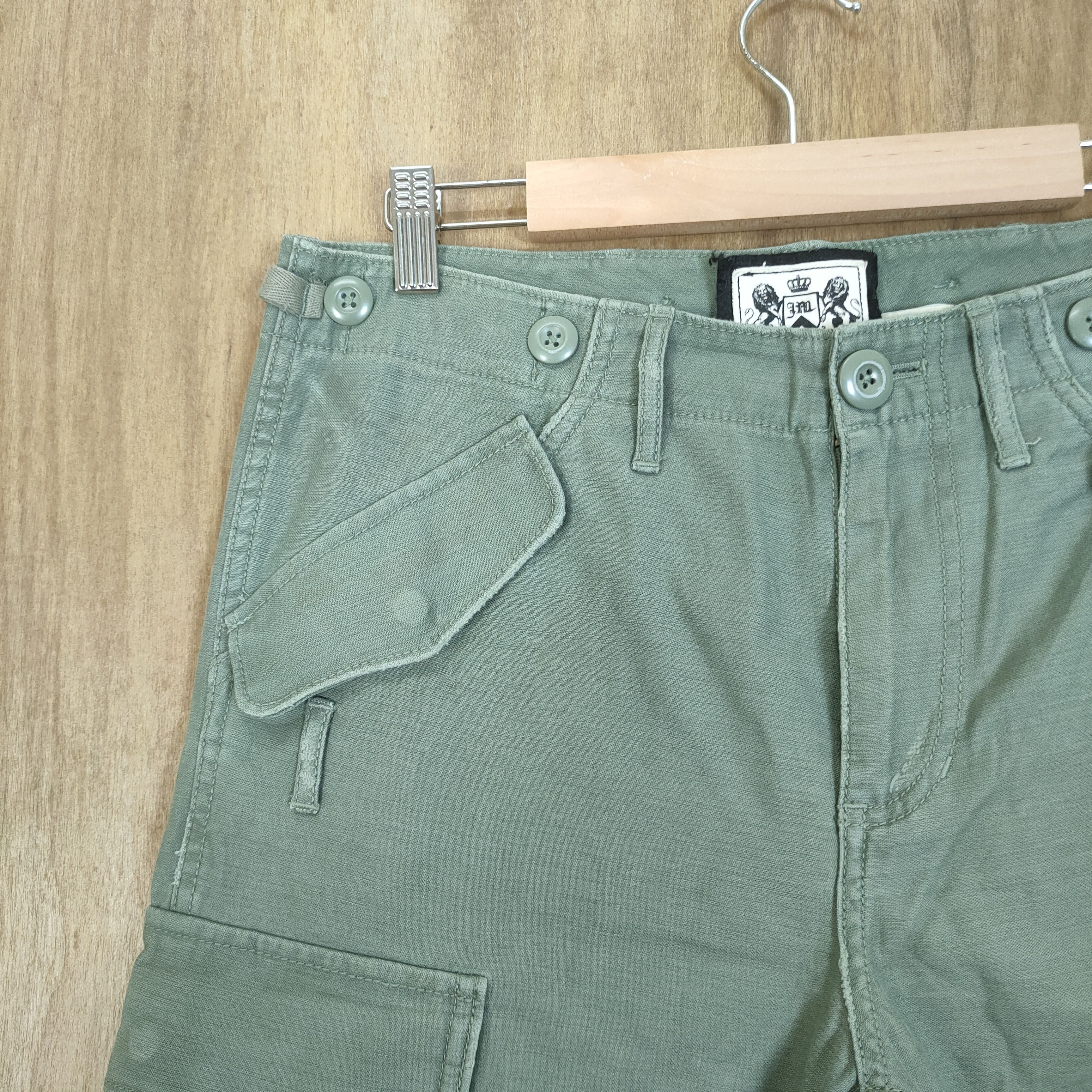 Japanese Brand VINTAGE JAPANESE BRAND BONDAGE CARGO PANTS Size US 30 / EU 46 - 5 Thumbnail